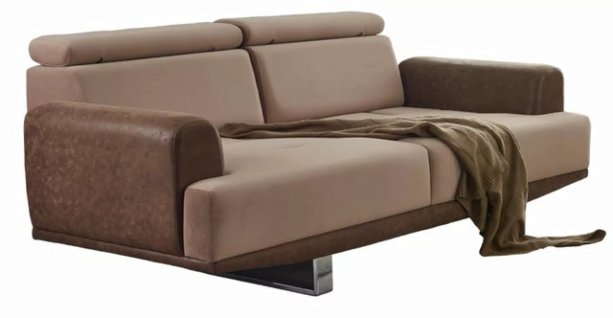 Villa Möbel Sofa Alessia, 1 Stk. 2-Sitzer, mit Relax-/Bettfunktion durch um günstig online kaufen