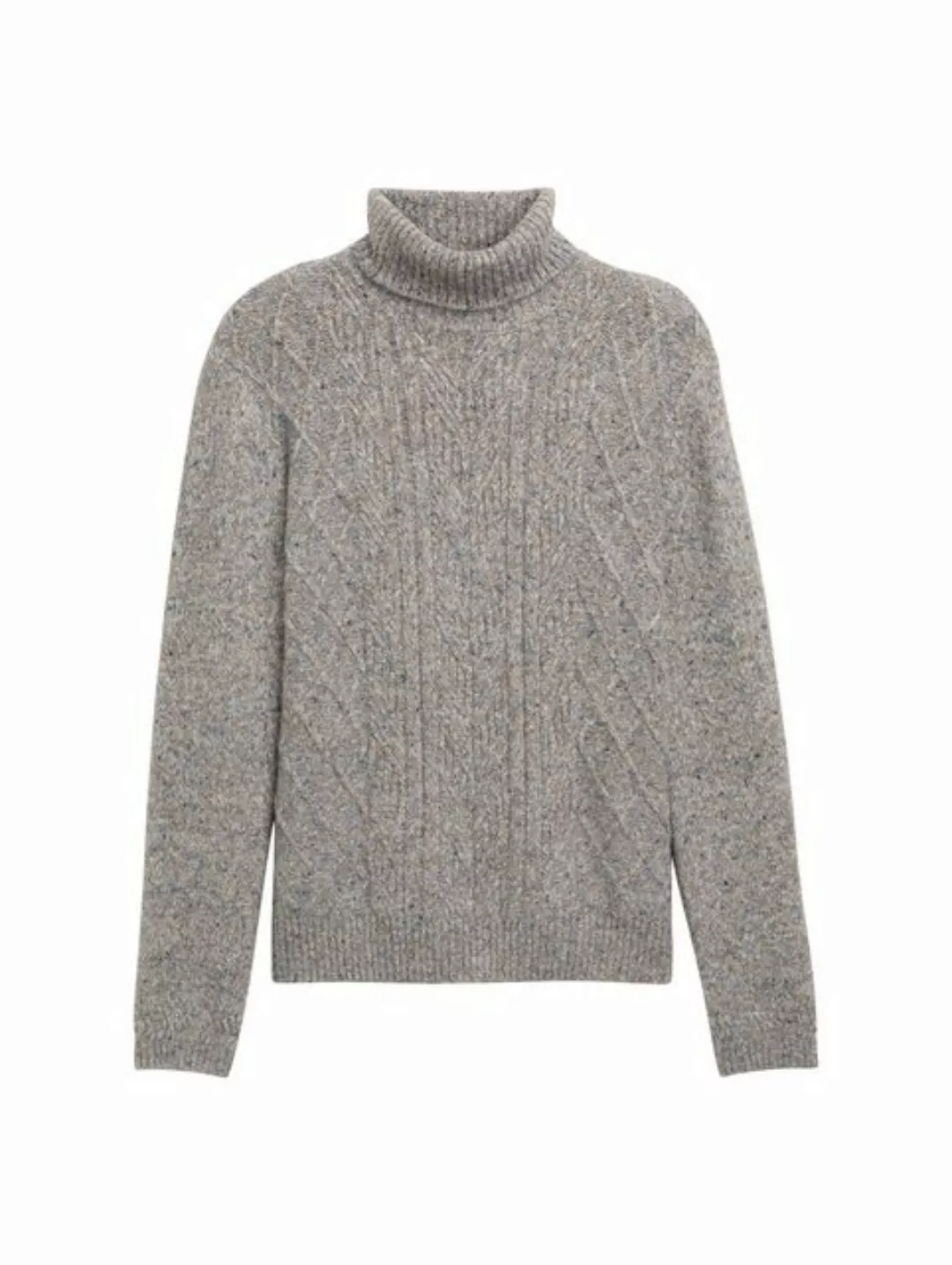 TOM TAILOR Strickpullover Rollkragenpullover mit recycelter Wolle günstig online kaufen