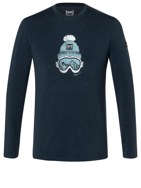 SUPER.NATURAL Sweatshirt für Herren, Merino GOGEANIE BRUSH LS Winter Mood M günstig online kaufen