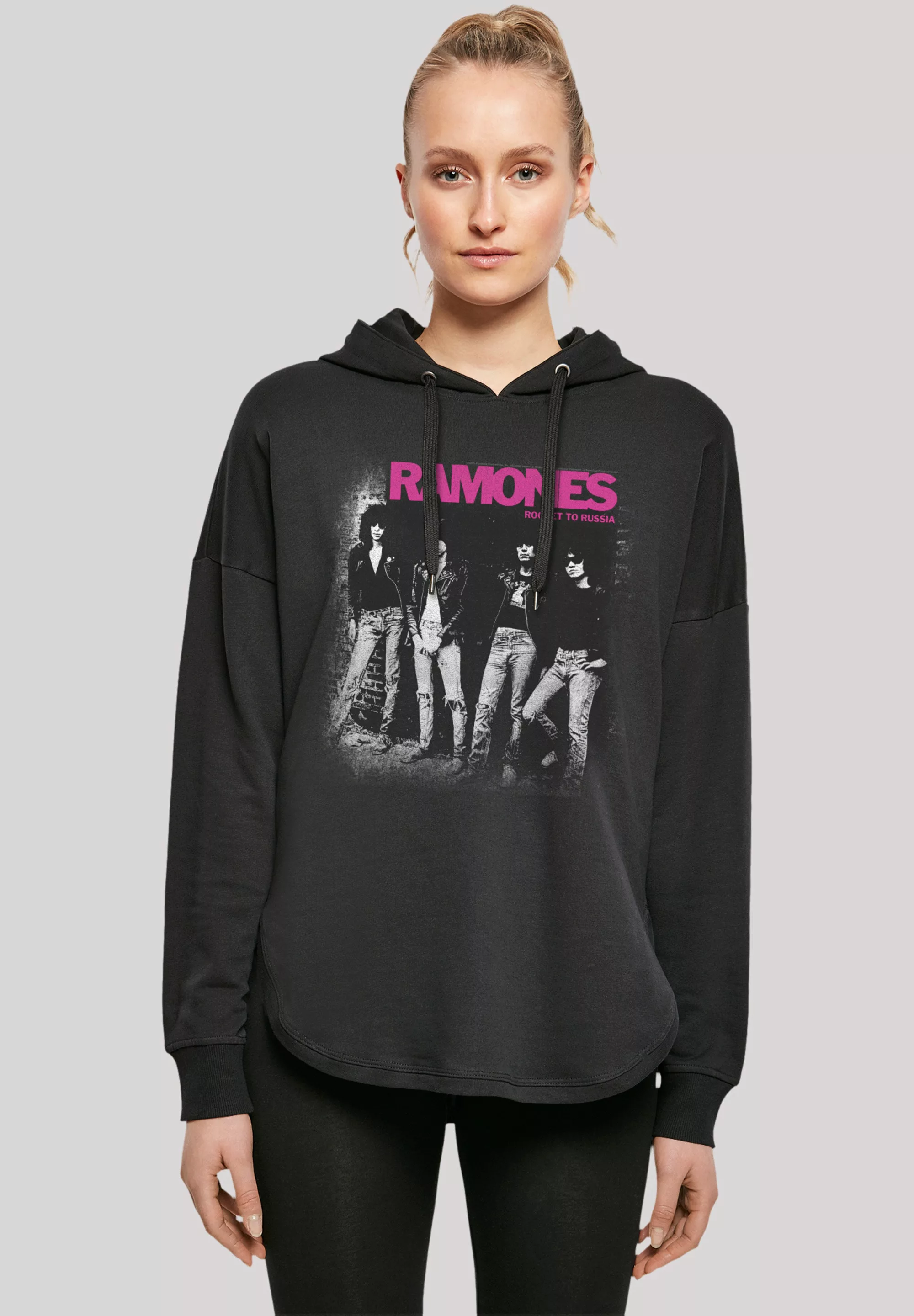 F4NT4STIC Sweatshirt "Ramones Rock Musik Band Rocket To Russia Faded", Prem günstig online kaufen