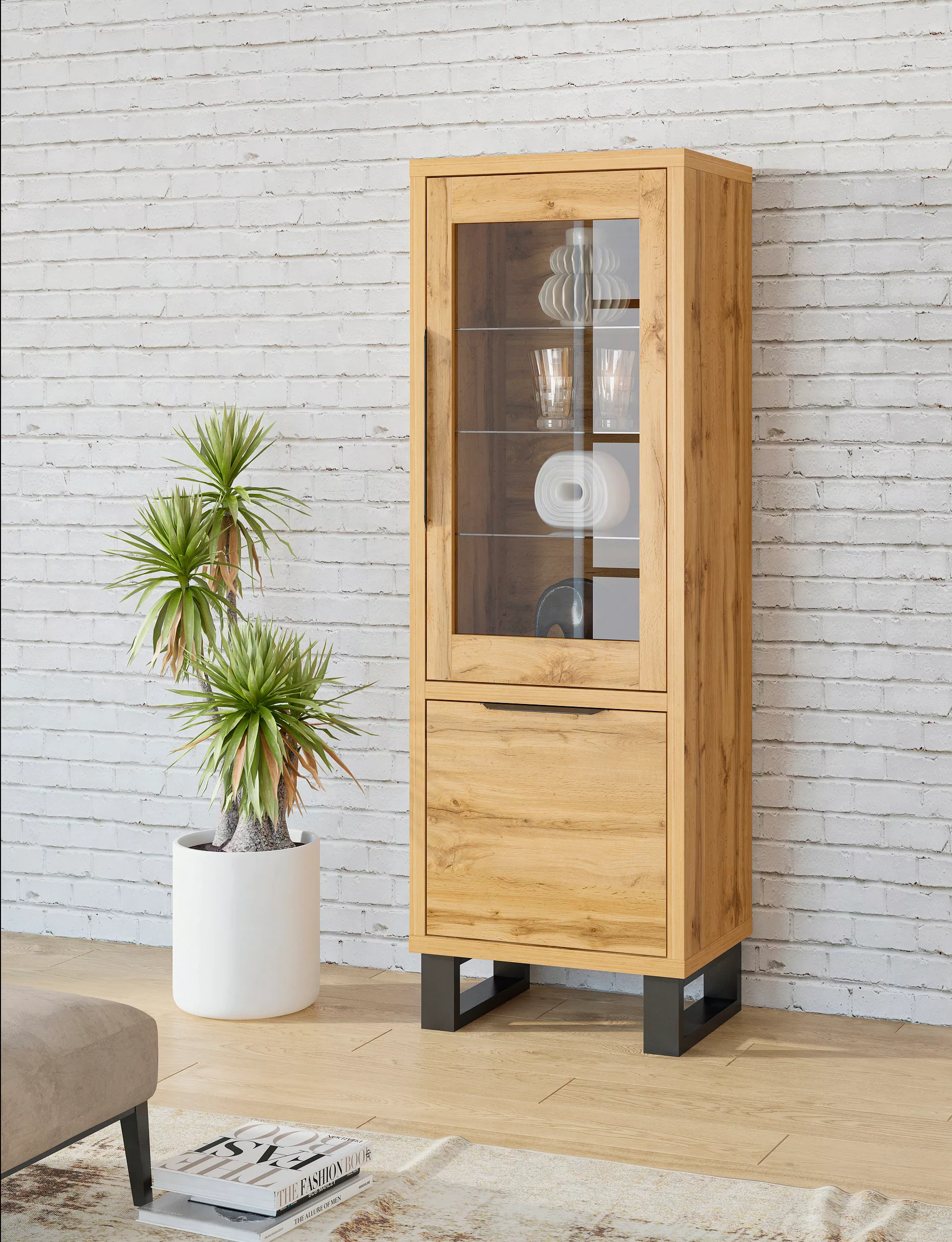 Helvetia Vitrine "Halle", Höhe 190 cm günstig online kaufen