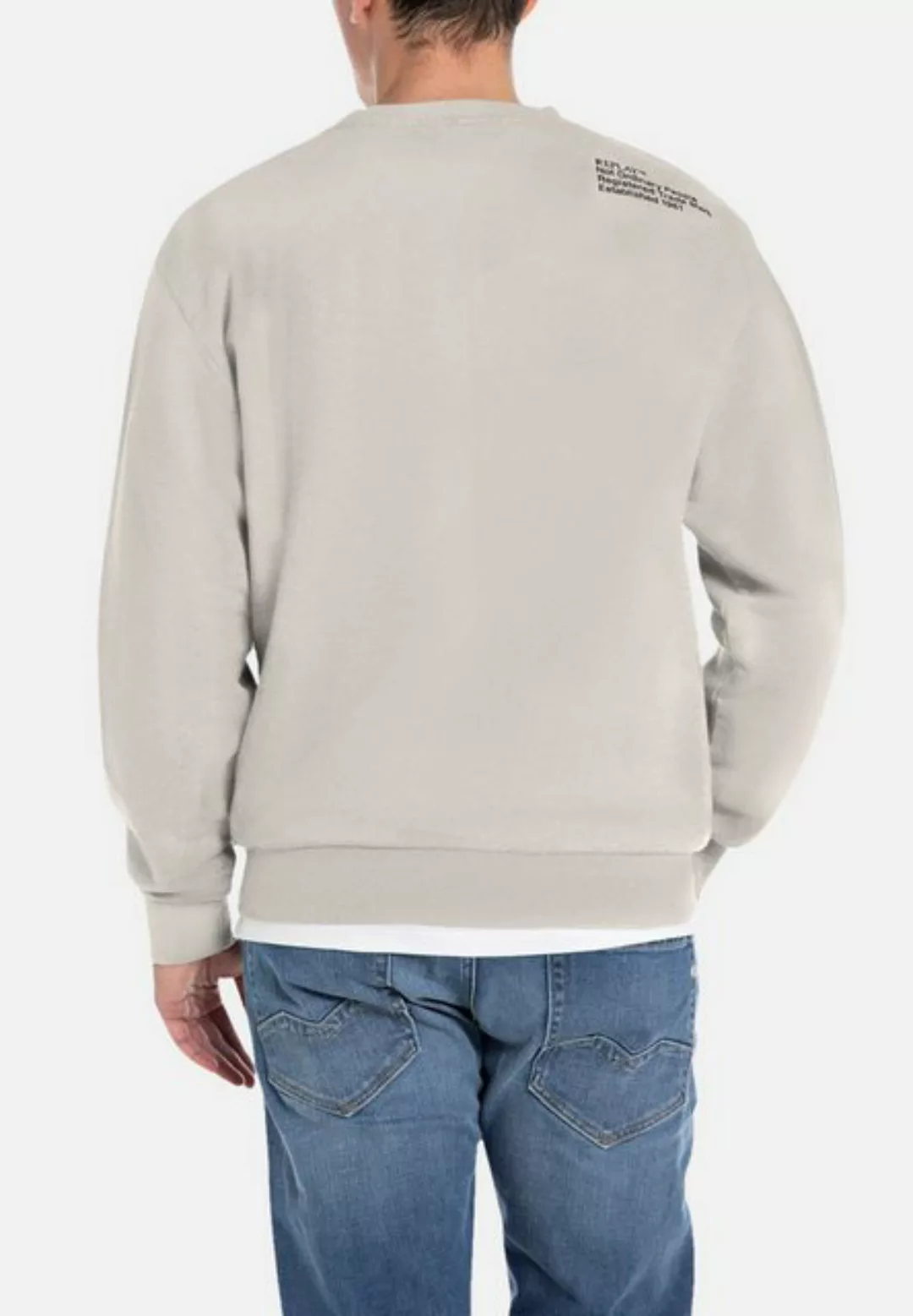 Replay Sweatshirt Pullover Sweatshirt (1-tlg) günstig online kaufen