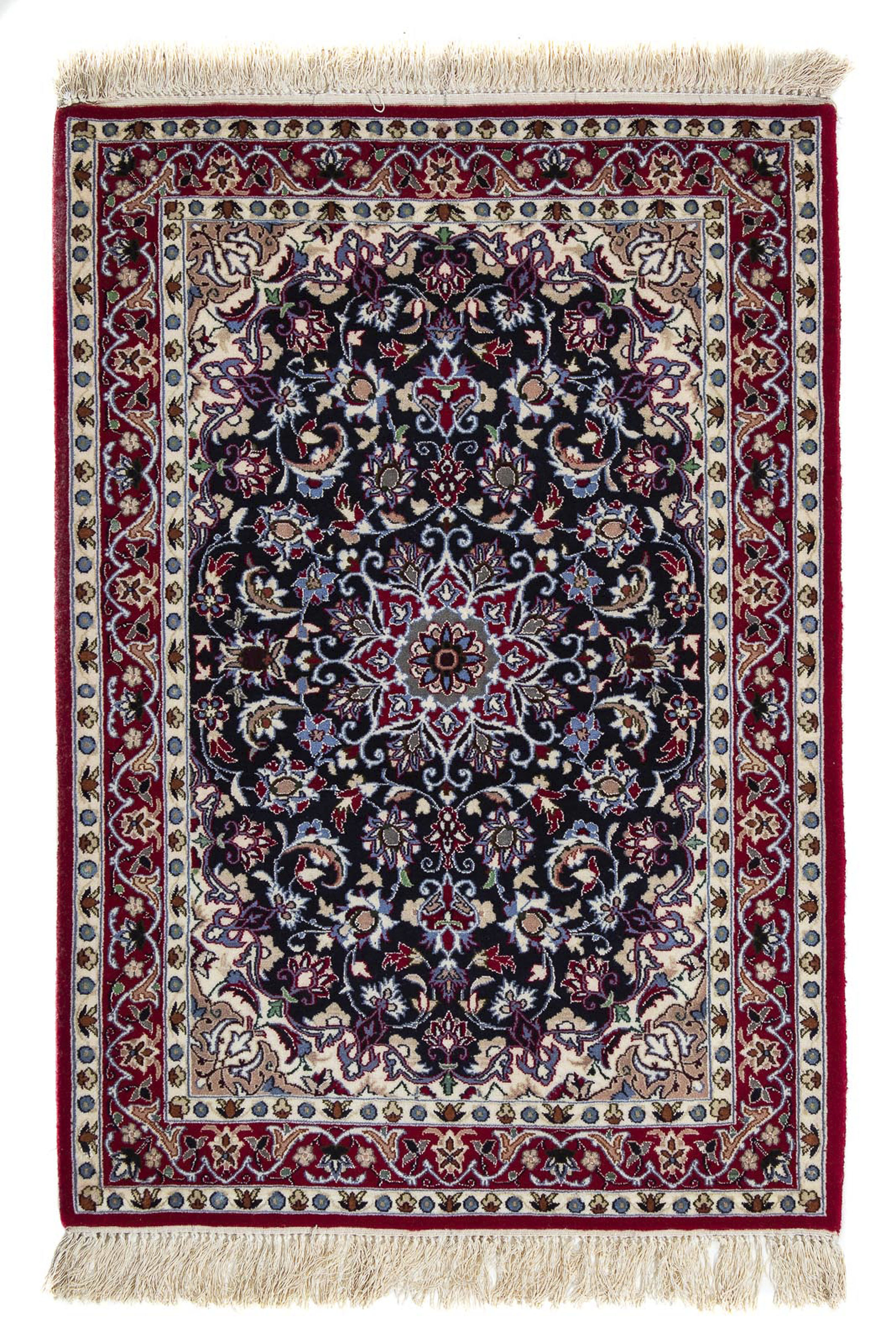 morgenland Orientteppich »Perser - Isfahan - Premium - 104 x 73 cm - dunkel günstig online kaufen