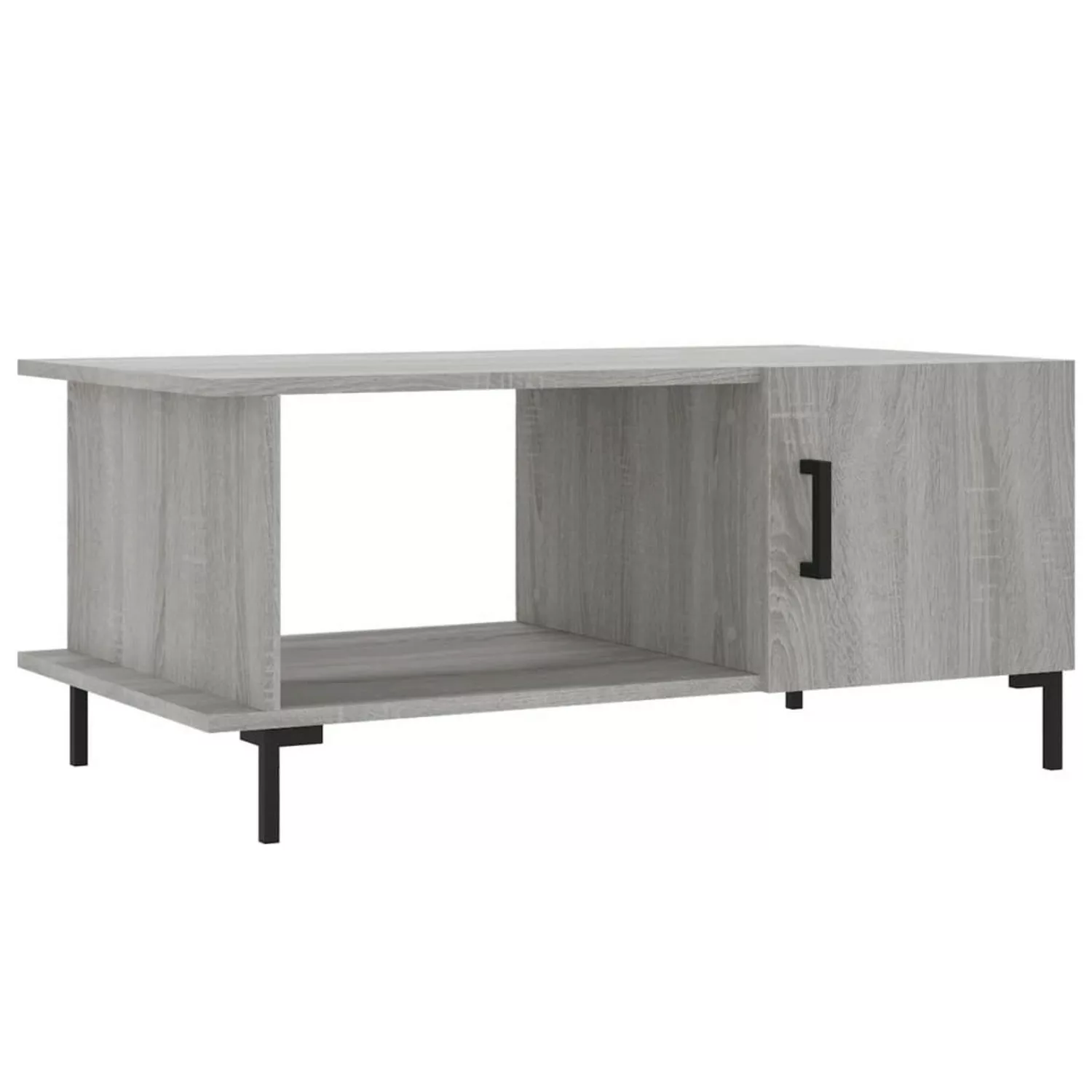 vidaXL Couchtisch Grau Sonoma 90x50x40 cm Holzwerkstoff Modell 5 günstig online kaufen