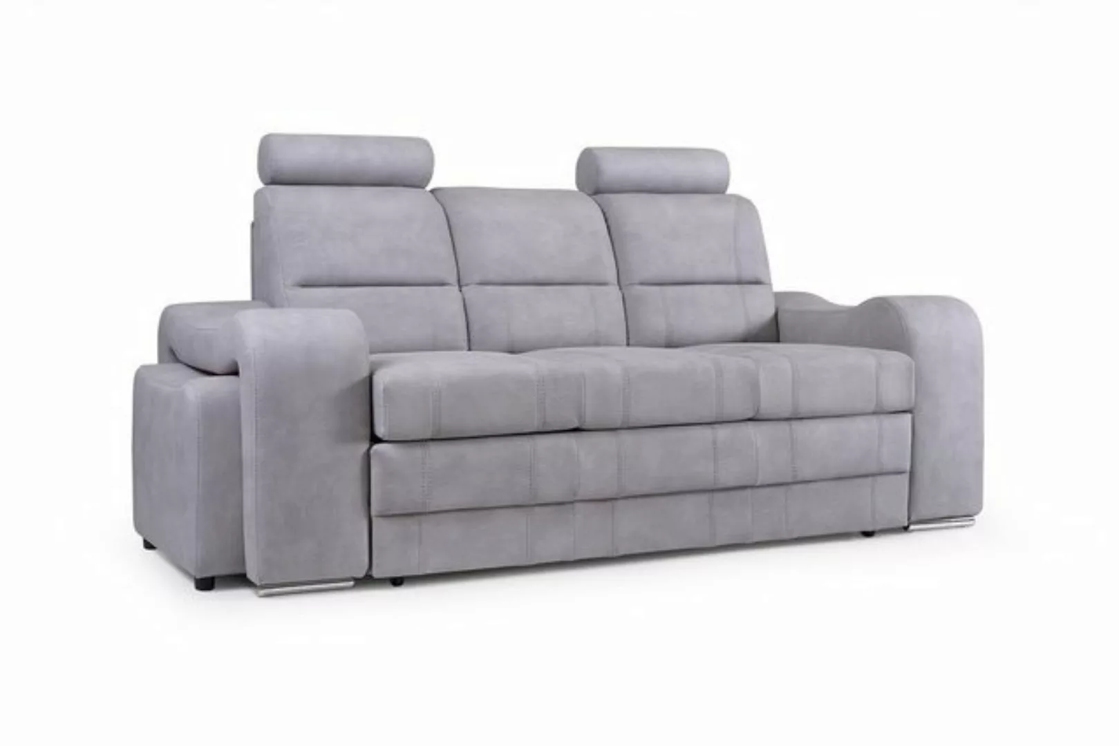 Siblo 3-Sitzer Funktionales Sofa Venus mit Hocker günstig online kaufen