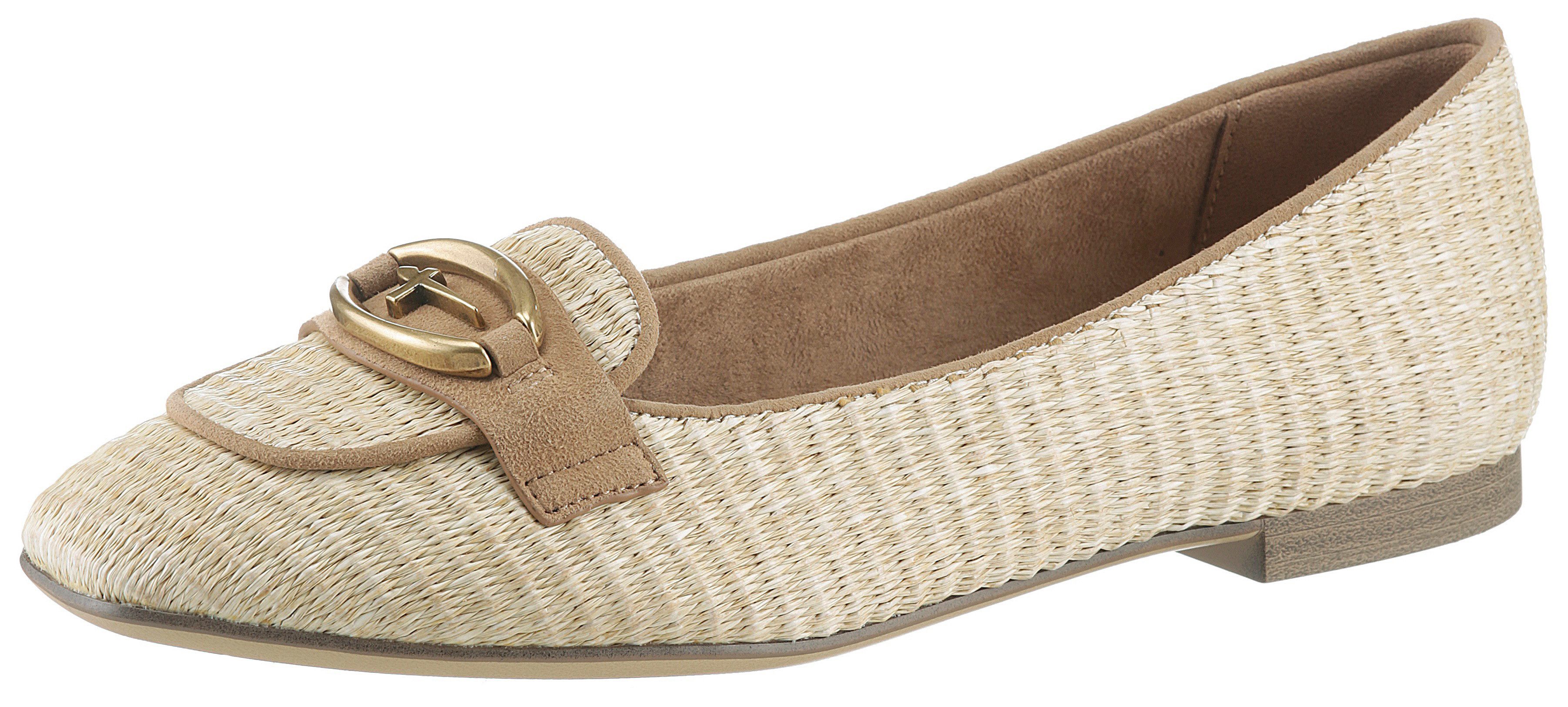 Tamaris Ballerina, Blockabsatz, Schlupfschuh, Businessschuh mit günstig online kaufen