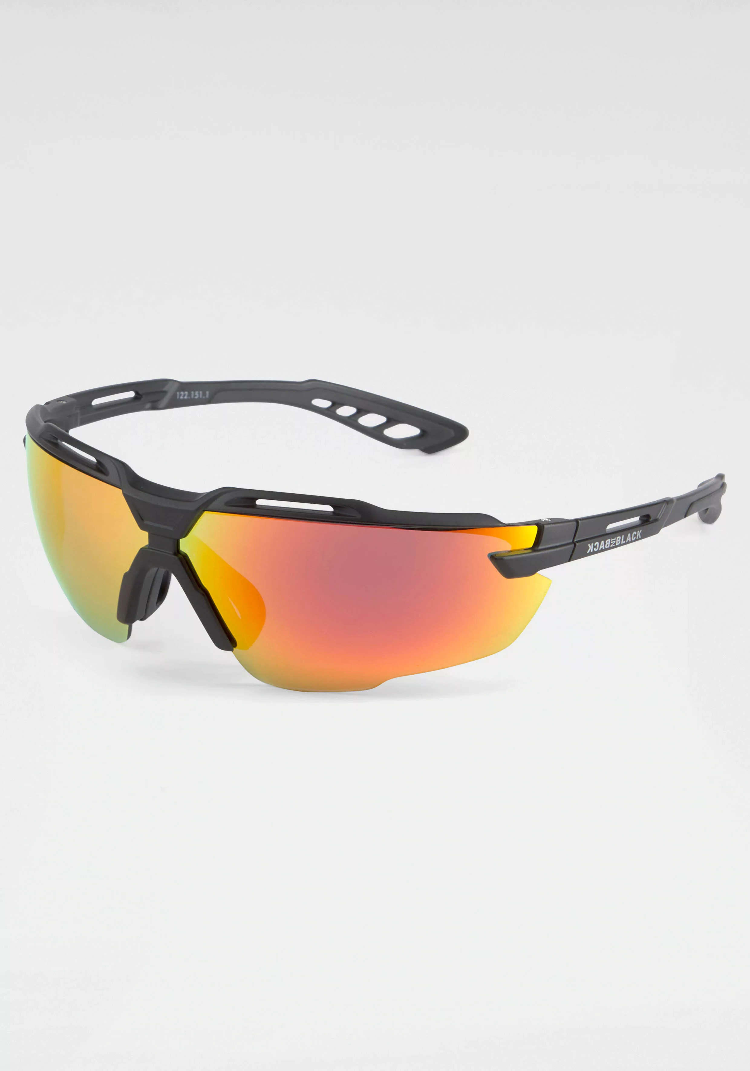 BACK IN BLACK Eyewear Sonnenbrille, mit gebogenen Gläsern günstig online kaufen