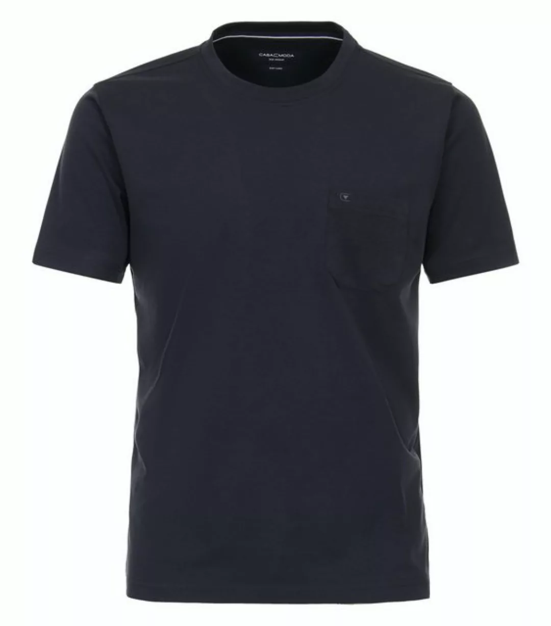 CASAMODA T-Shirt T-Shirt O-Neck SNOS 147 blau günstig online kaufen