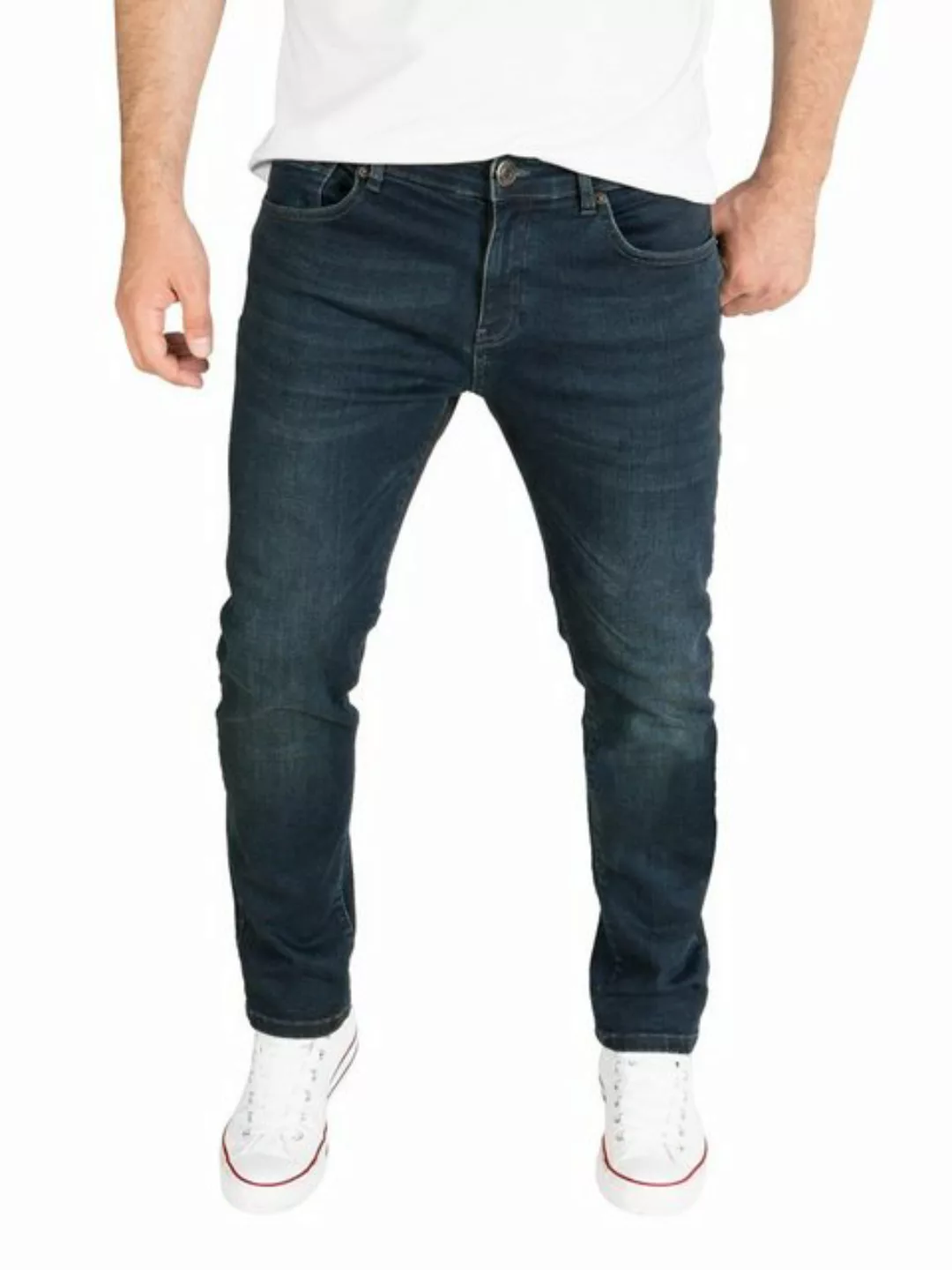 Yazubi Slim-fit-Jeans Akon Herren Jeans modernen Slim Fit Jeanshose mit Str günstig online kaufen