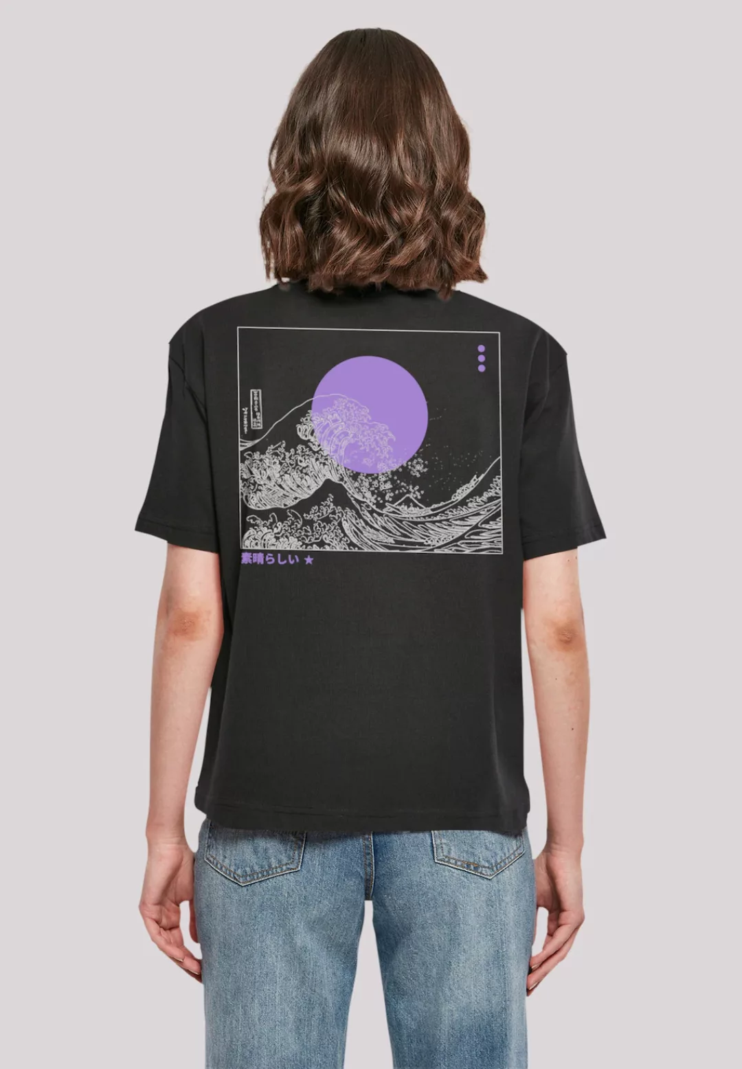 F4NT4STIC T-Shirt "Kanagawa Wave", Print günstig online kaufen