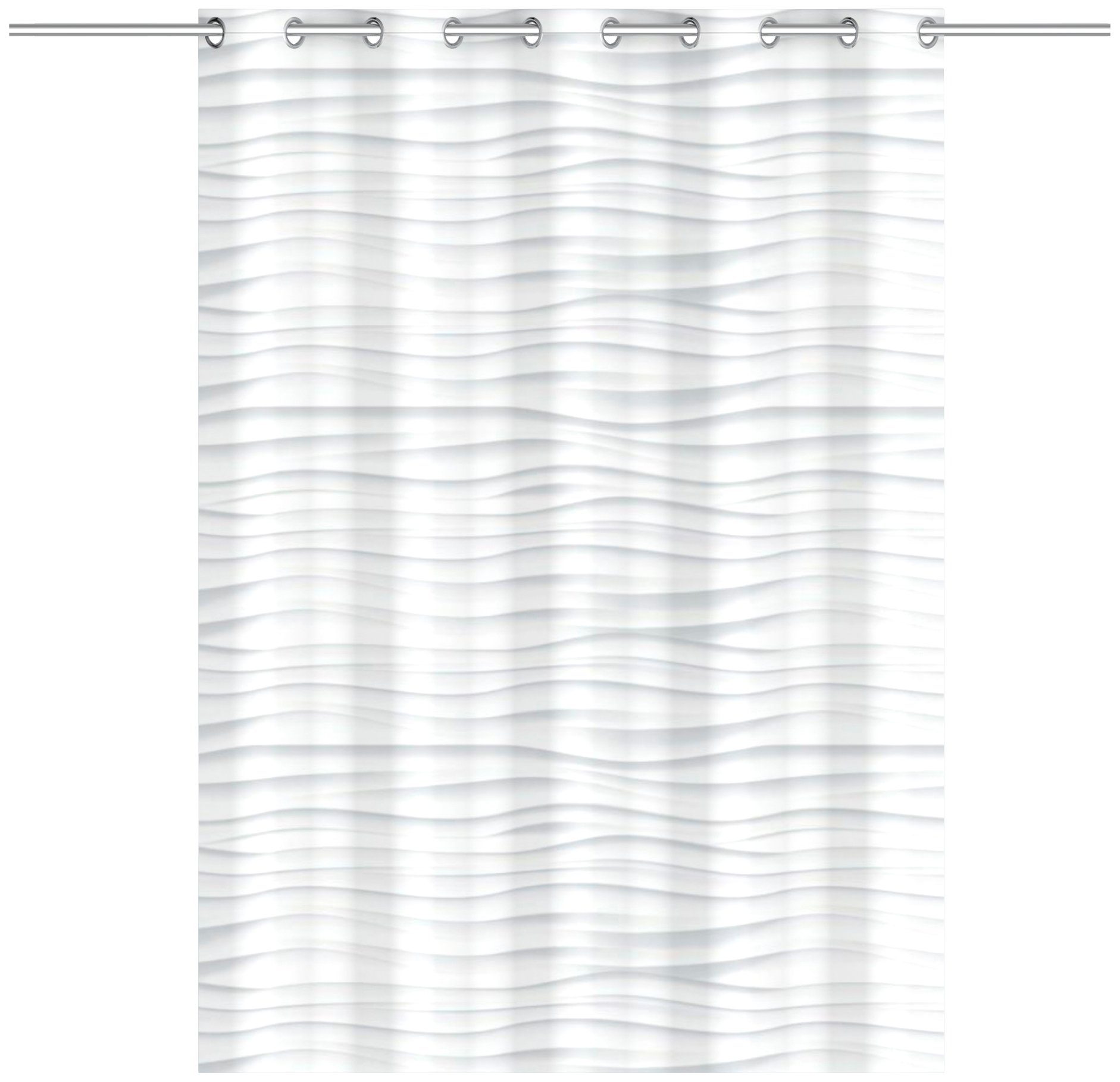 Eisl Duschvorhang White Wave Breite 180 günstig online kaufen
