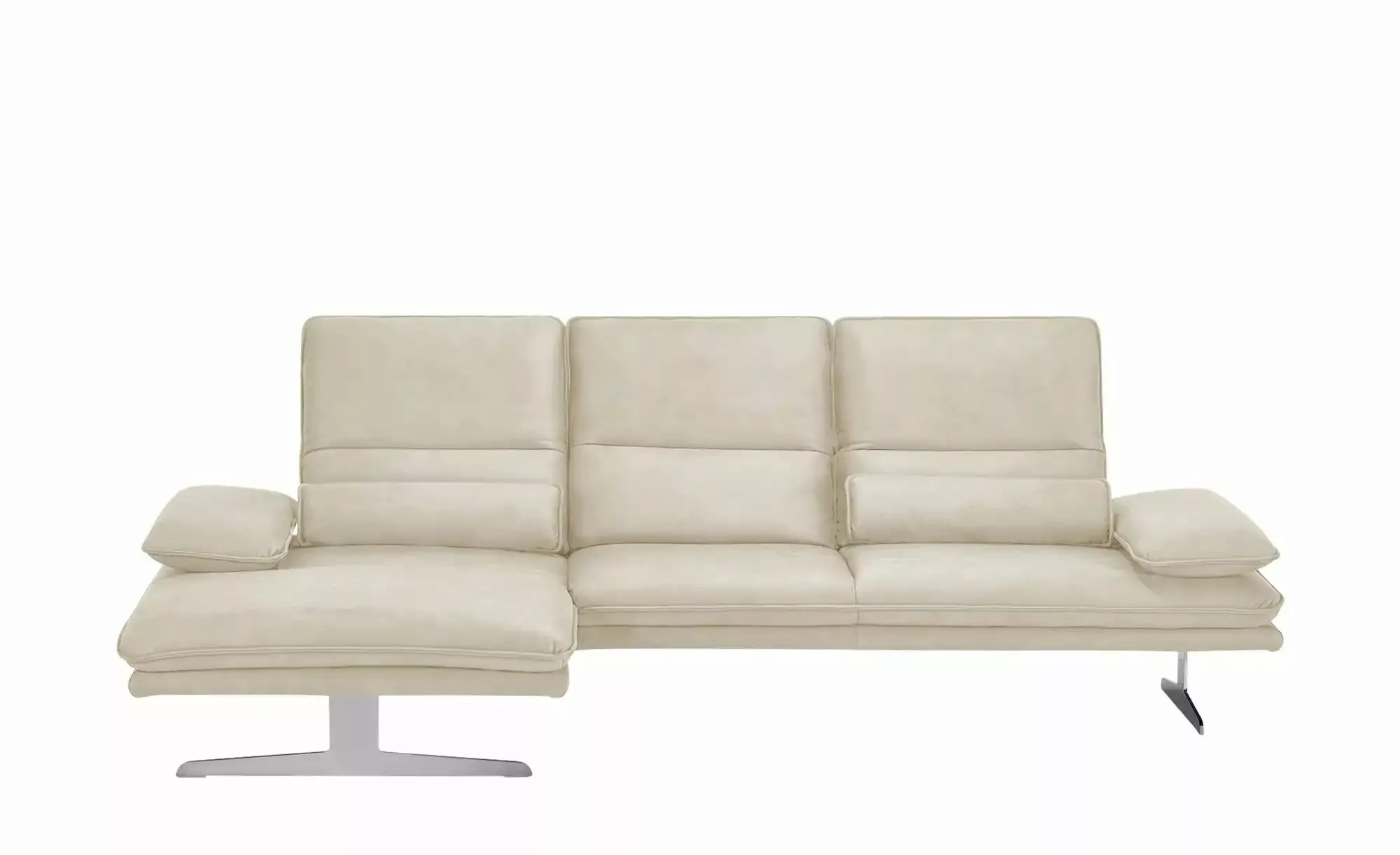 W.SCHILLIG Ecksofa aus Mikrofaser Broadway ¦ beige ¦ Maße (cm): B: 291 H: 9 günstig online kaufen