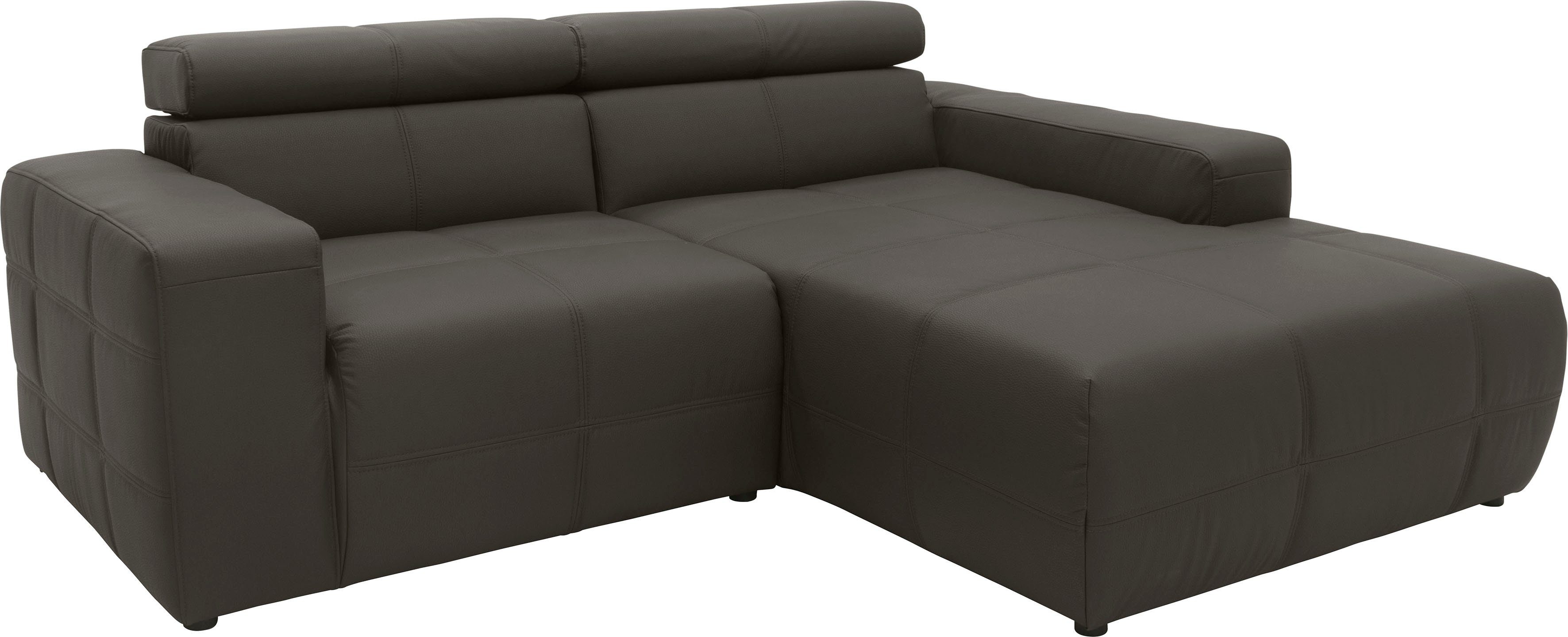 DOMO collection Ecksofa Brandon, inkl. Kopfteilverstellung, günstig online kaufen