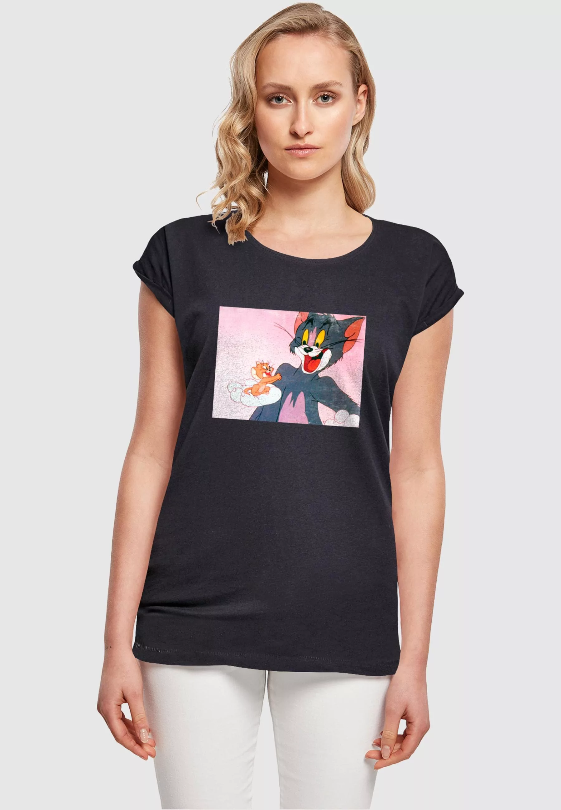 ABSOLUTE CULT T-Shirt "ABSOLUTE CULT Damen Ladies Tom and Jerry - Still One günstig online kaufen