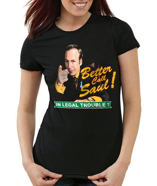 style3 T-Shirt Better call Saul Goodman breaking heisenberg walter bad whit günstig online kaufen