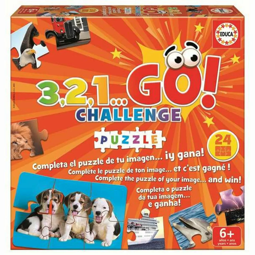 Tischspiel Educa 3,2,1..challenge Puzzle günstig online kaufen