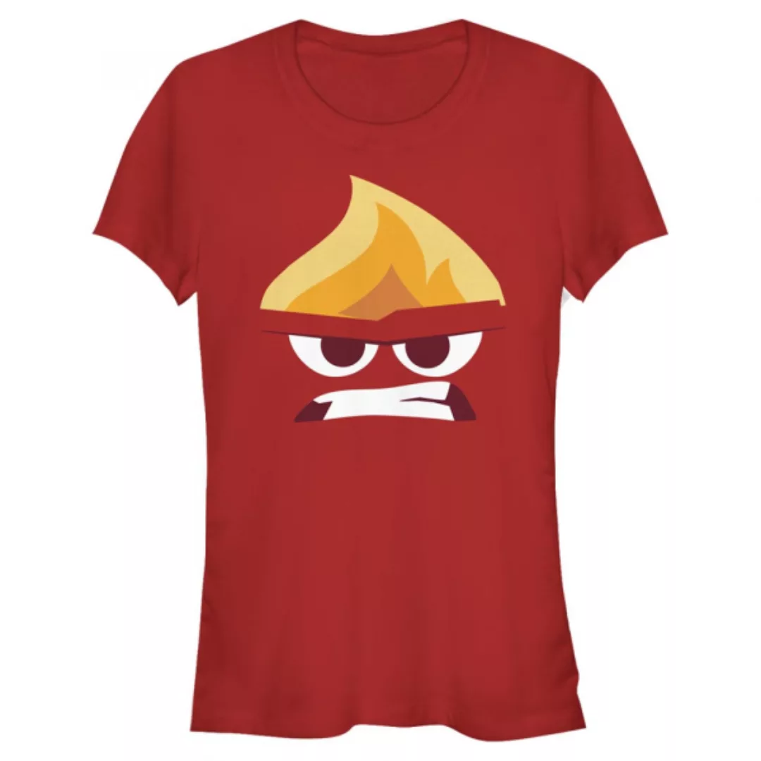 Pixar - Inside Out - Anger Angry Face - Frauen T-Shirt günstig online kaufen