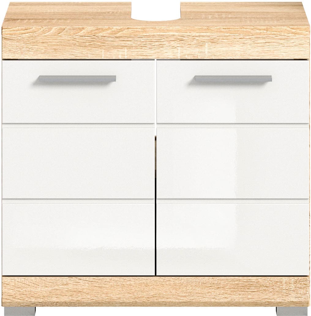 INOSIGN Waschbeckenunterschrank "Siena", (1 St.), Badmöbel Badschrank, 2 Tü günstig online kaufen