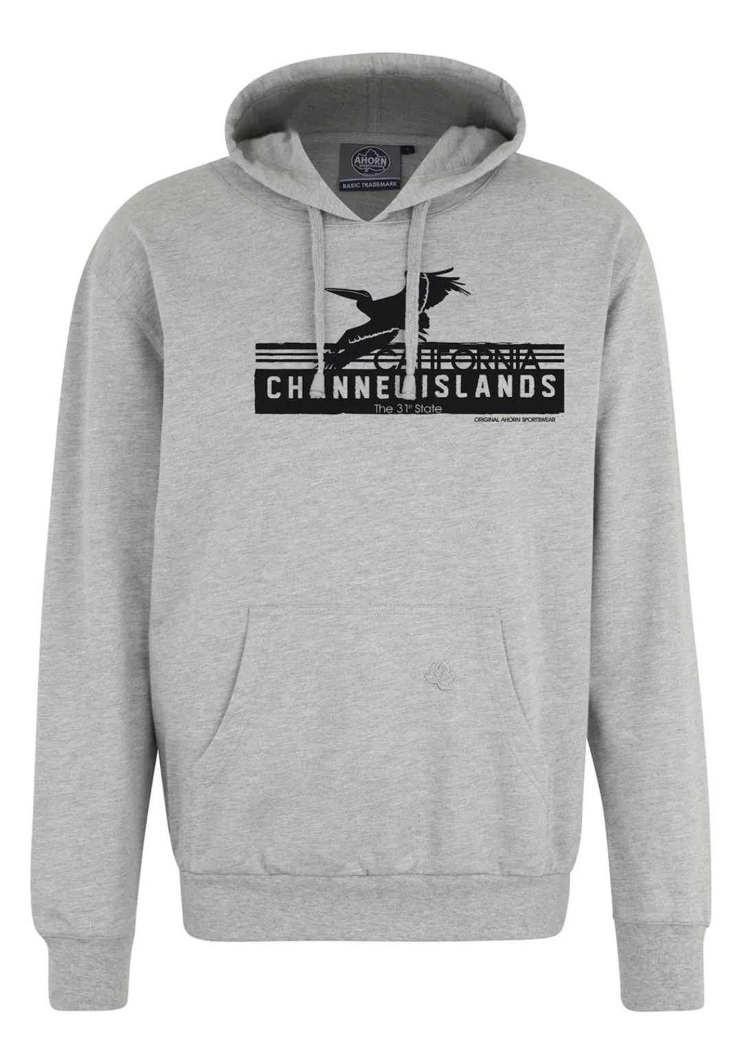 AHORN SPORTSWEAR Kapuzensweatshirt "CHANNEL ISLANDS", mit modischem Frontpr günstig online kaufen