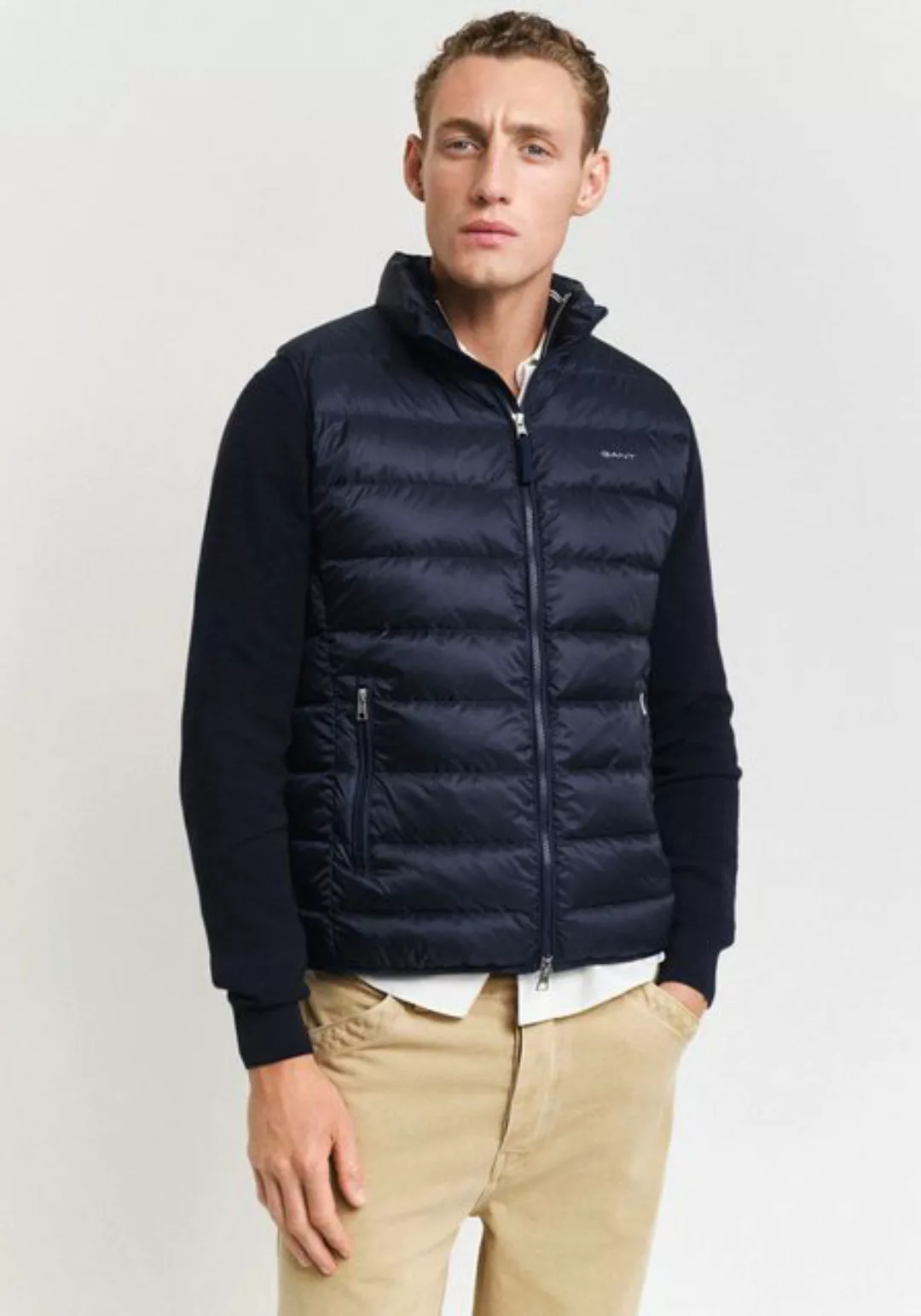 Gant Steppweste LIGHT GILET im Streifen-Stepp-Look günstig online kaufen