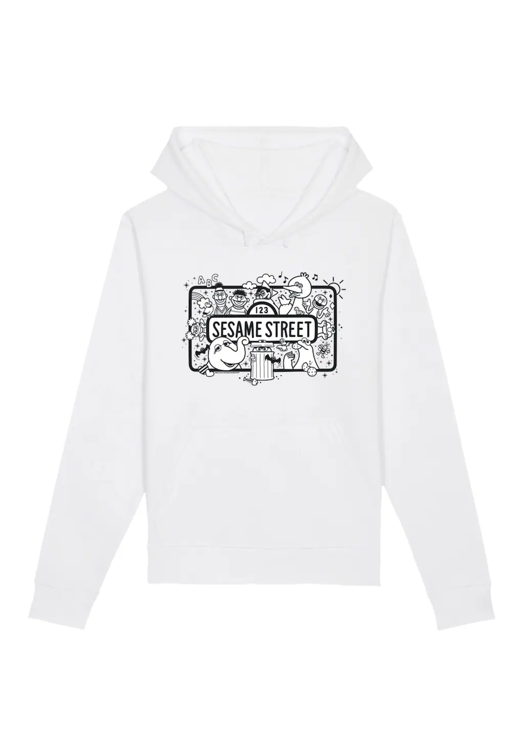 F4NT4STIC Kapuzenpullover "Sesamstraße Sesame Team", Premium Qualität,Nosta günstig online kaufen