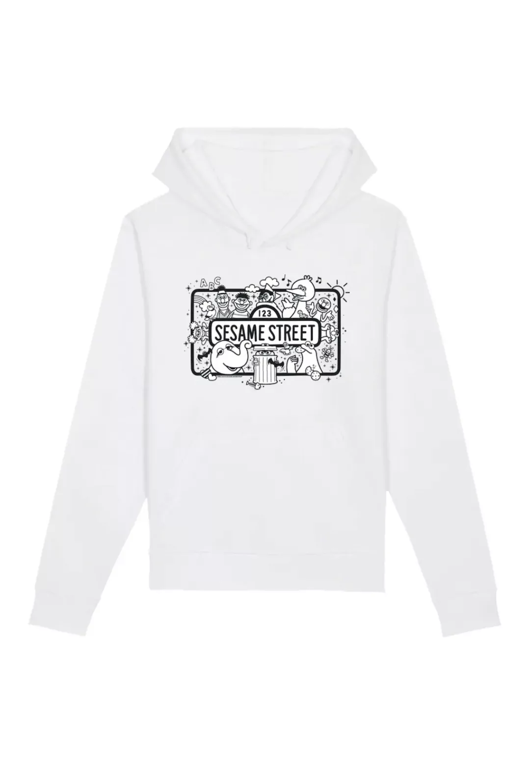 F4NT4STIC Kapuzenpullover "Sesamstraße Sesame Team", Premium Qualität,Nosta günstig online kaufen