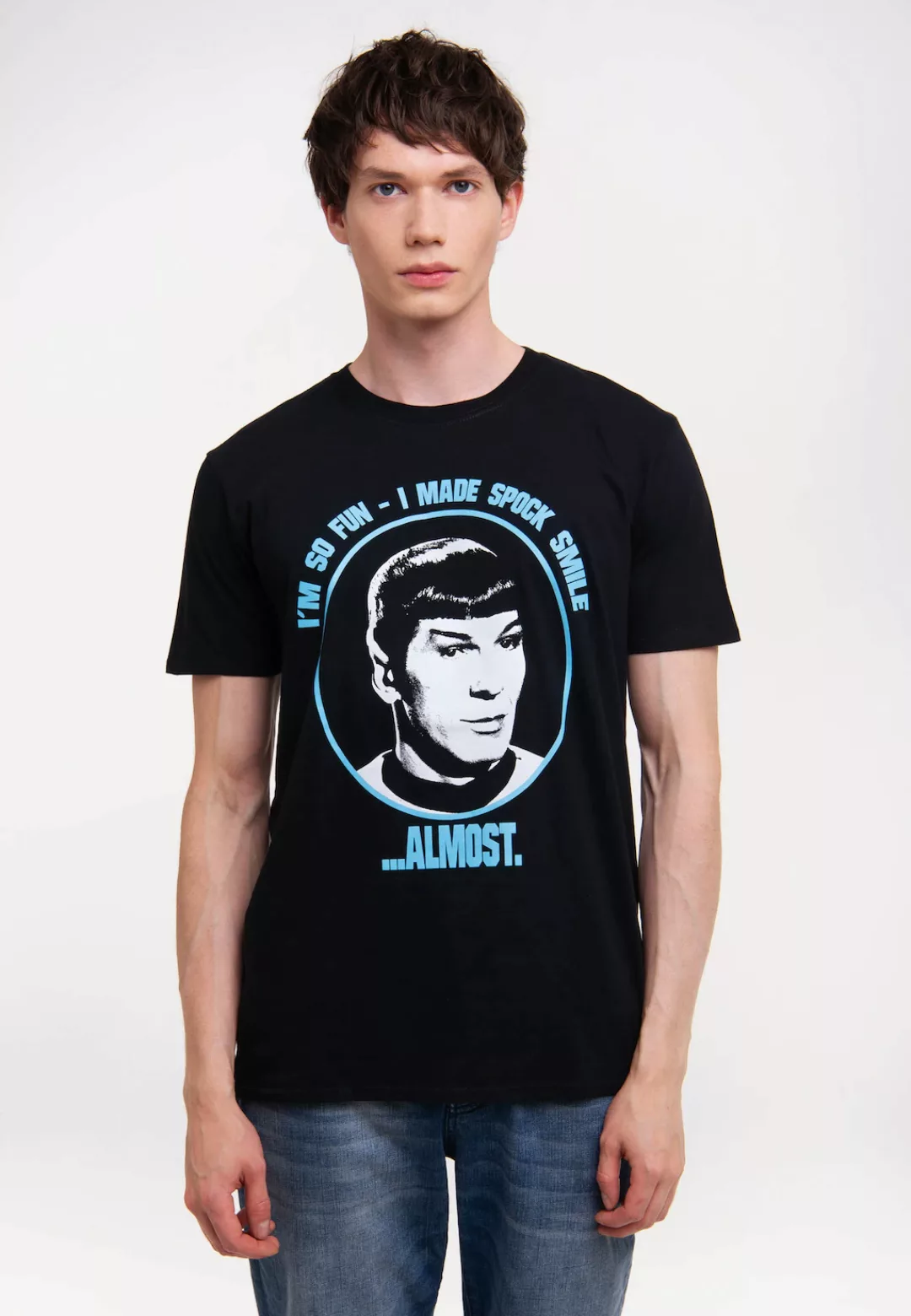 LOGOSHIRT T-Shirt "Star Trek - Spock - Im So Fun", mit witzigem Spock-Print günstig online kaufen