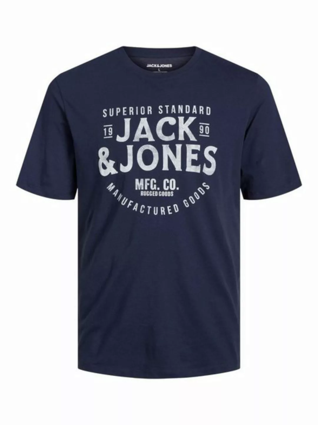 Jack & Jones Kurzarmshirt JJJEANS TEE SS O-NECK LN günstig online kaufen