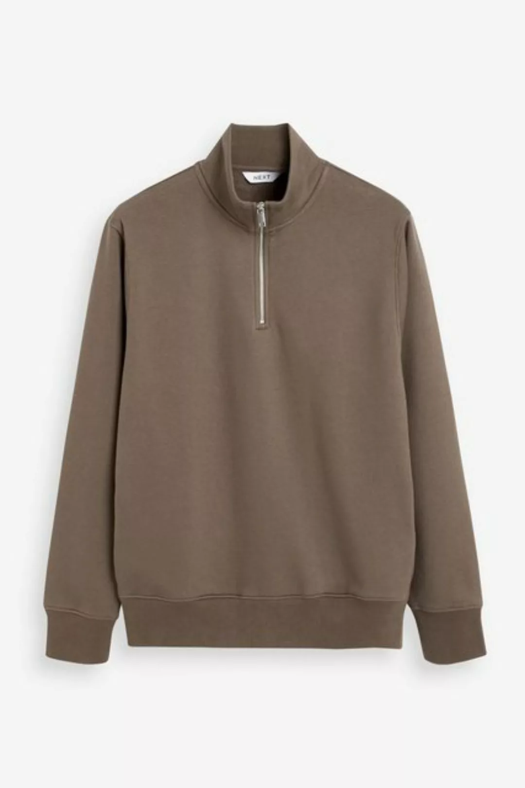 Next Sweatshirt Sweatshirt mit Reißverschluss und Trichterkragen (1-tlg) günstig online kaufen