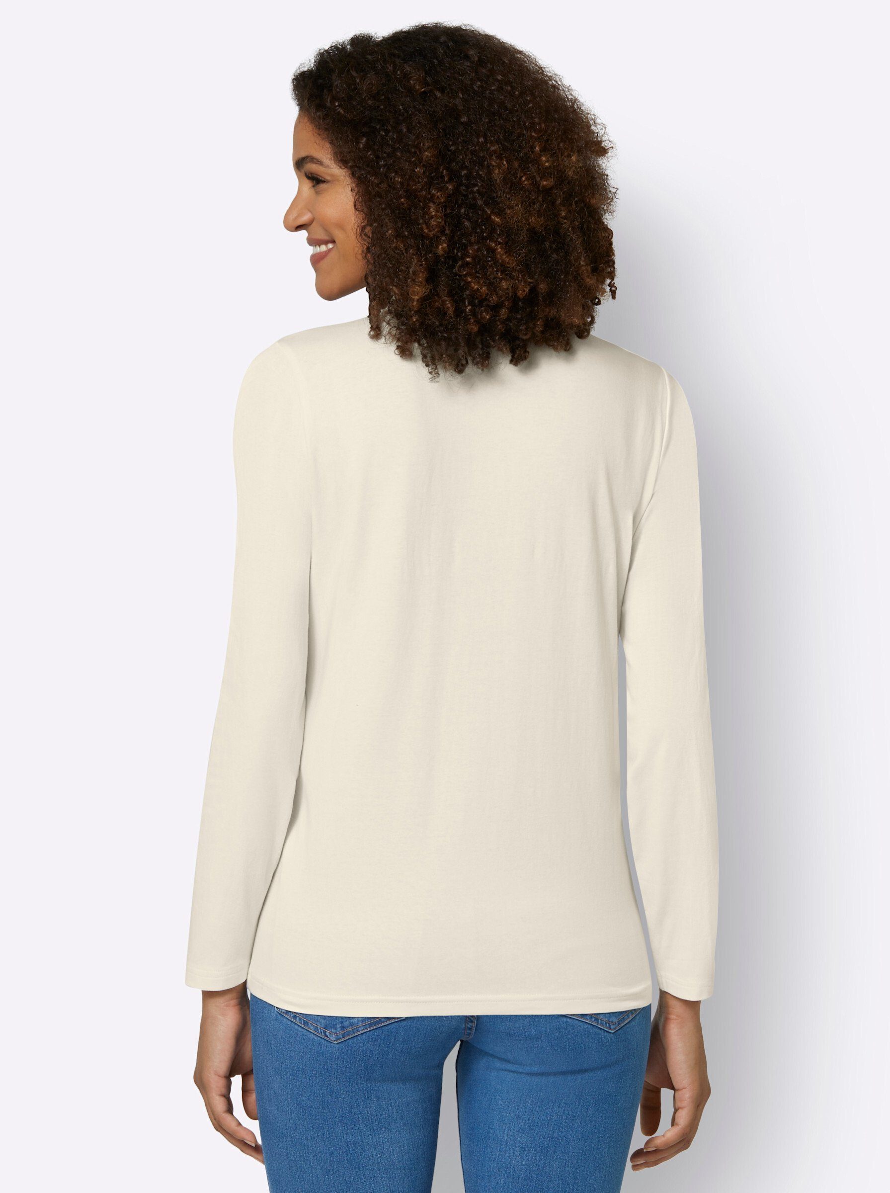 Casual Looks Rollkragenshirt "Rollkragen-Shirt", (1 tlg.) günstig online kaufen