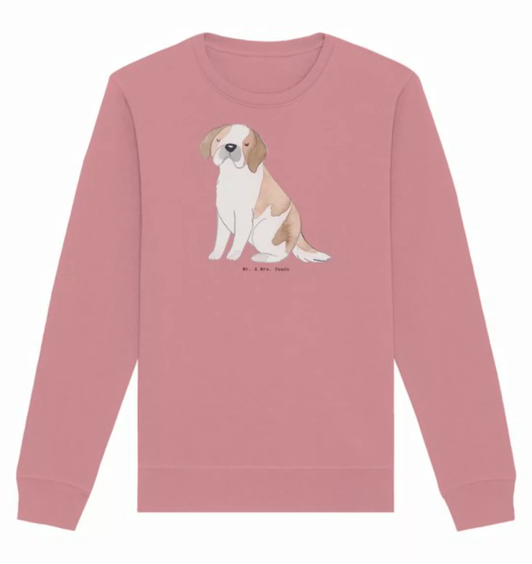 Mr. & Mrs. Panda Longpullover Größe L Saint Bernard Moment - Canyon Pink - günstig online kaufen