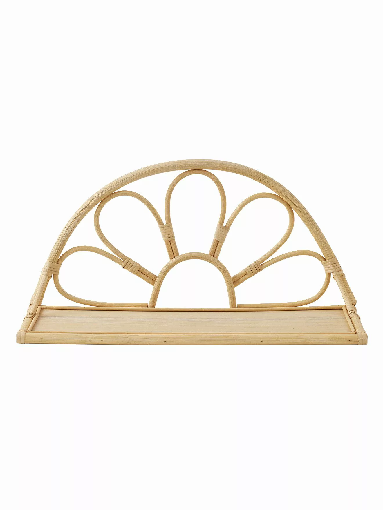 vertbaudet Wandregal Kinderzimmer Wandregal aus Rattan günstig online kaufen