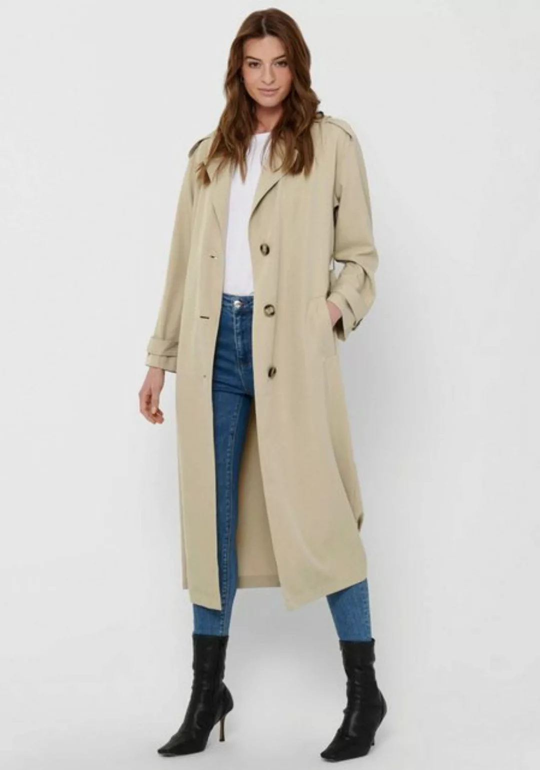 ONLY Trenchcoat ONLLINE X-LONG TRENCHCOAT OTW NOOS günstig online kaufen