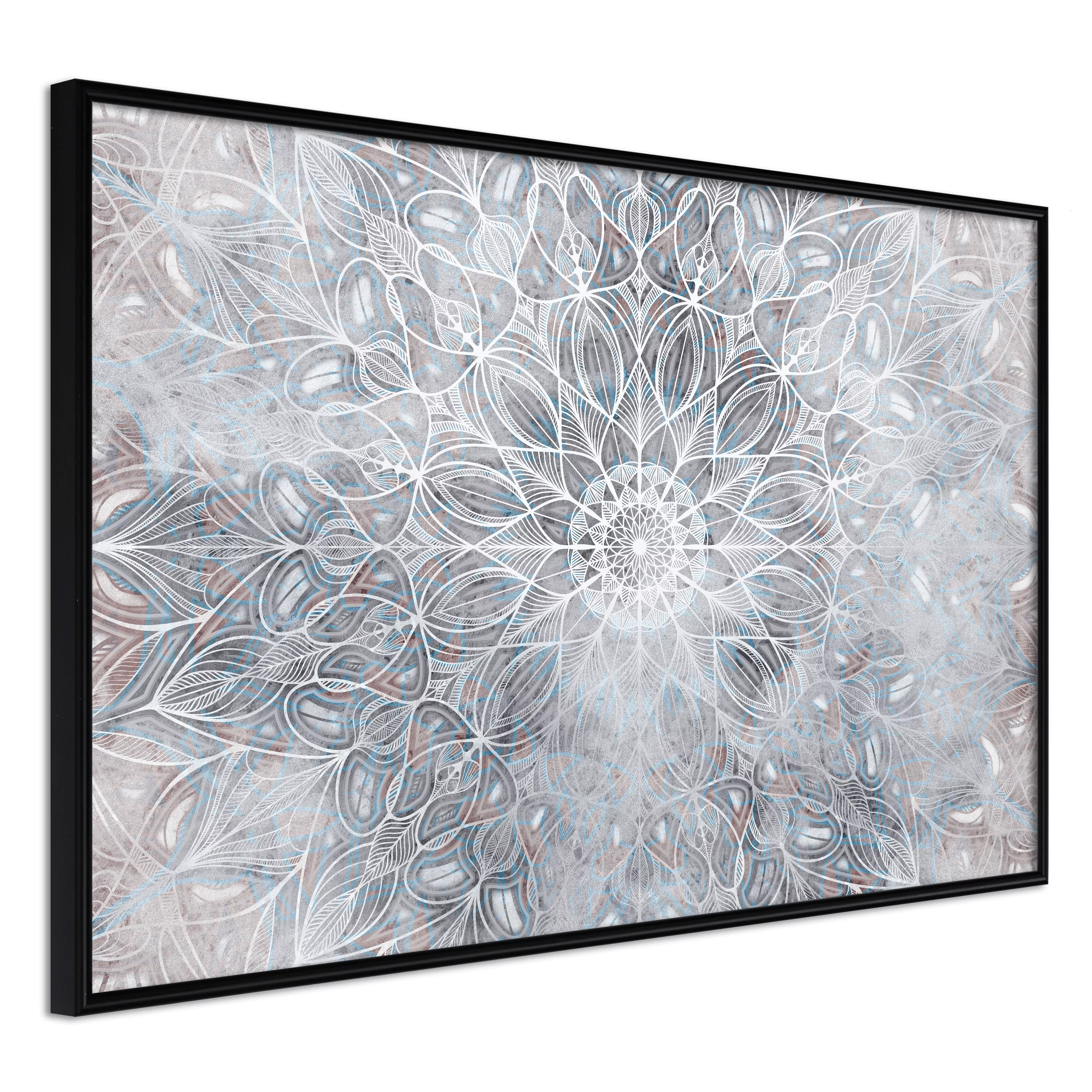 Poster - Winter Mandala günstig online kaufen