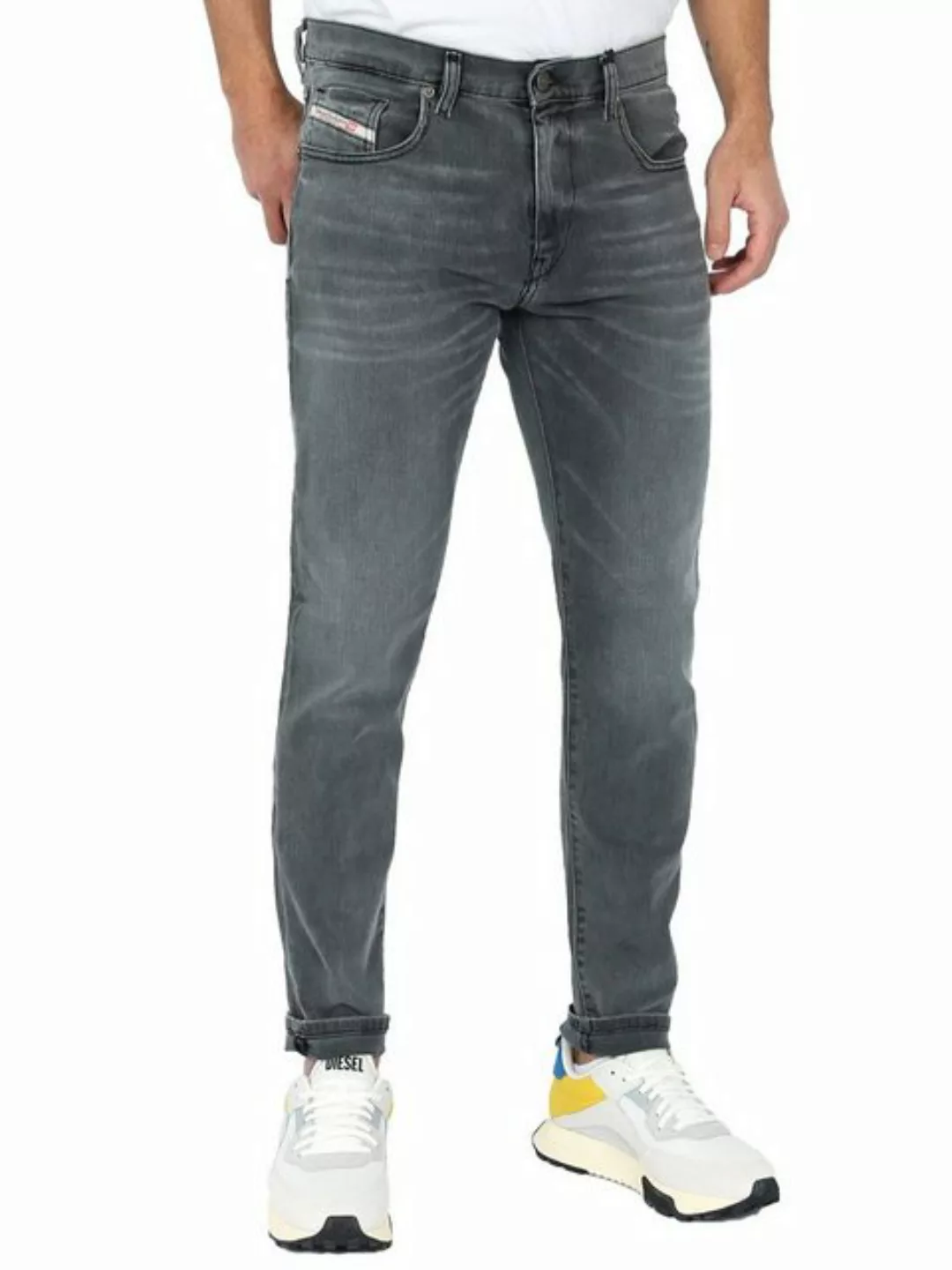 Diesel Slim-fit-Jeans Stretch Hose - D-Strukt R89AY - Länge:32 günstig online kaufen