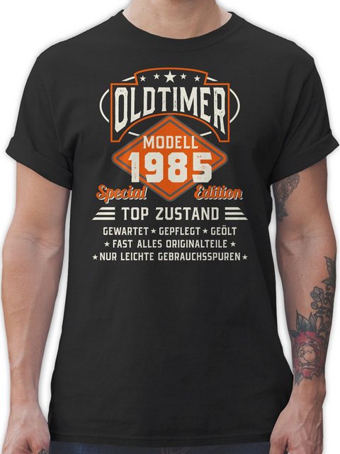 Shirtracer T-Shirt Oldtimer Modell 1985 40. Geburtstag günstig online kaufen