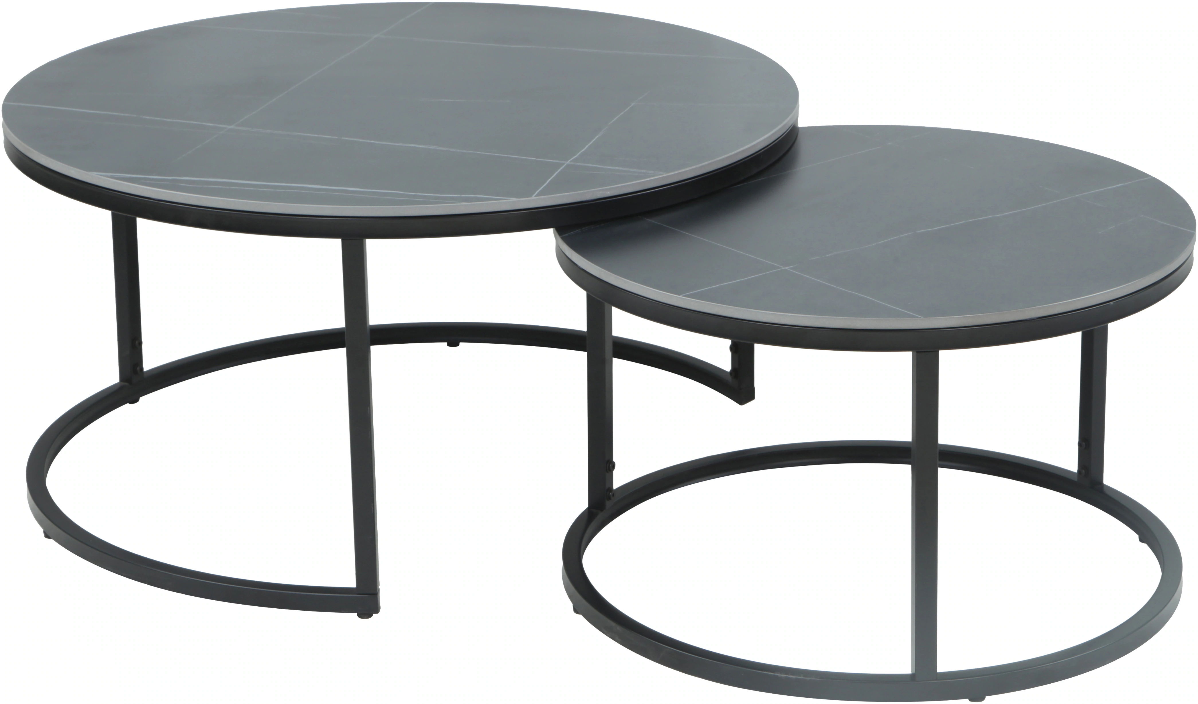 HELA Satztisch "LUIS Topseller, Couchtisch rund", (Set, 2 St.), 2er Set, 12 günstig online kaufen