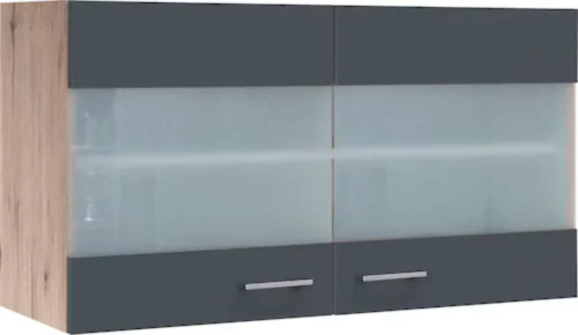 Flex-Well Glashängeschrank »Morena«, (B x H x T) 100 x 54,8 x 32 cm, mit St günstig online kaufen