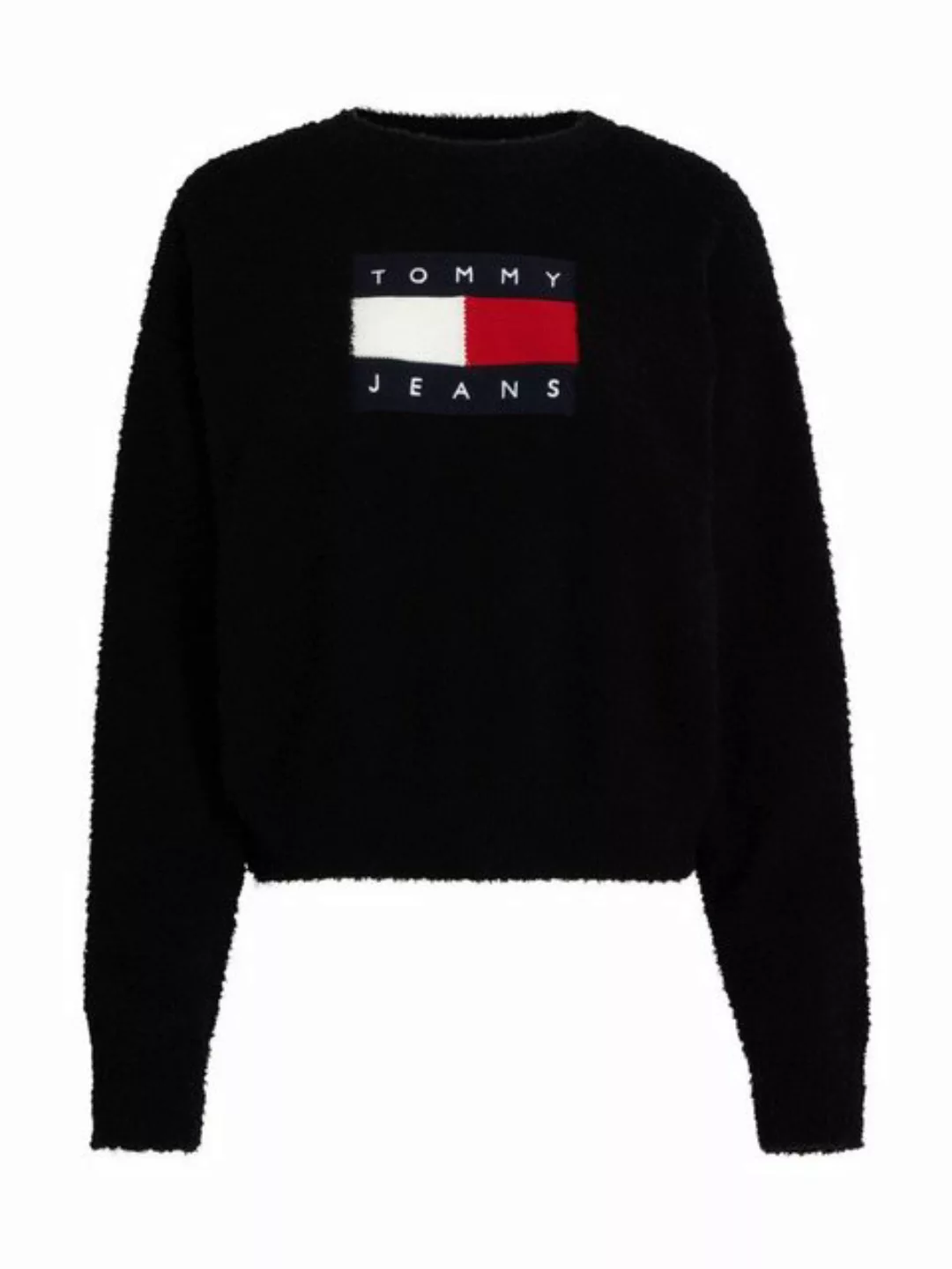 Tommy Jeans Curve Strickpullover TJW CENTER FLAG SWEATER EXT günstig online kaufen