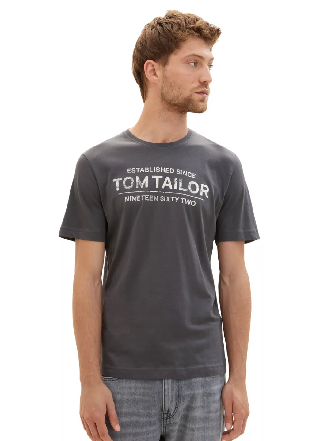 TOM TAILOR T-Shirt, mit Frontprint günstig online kaufen