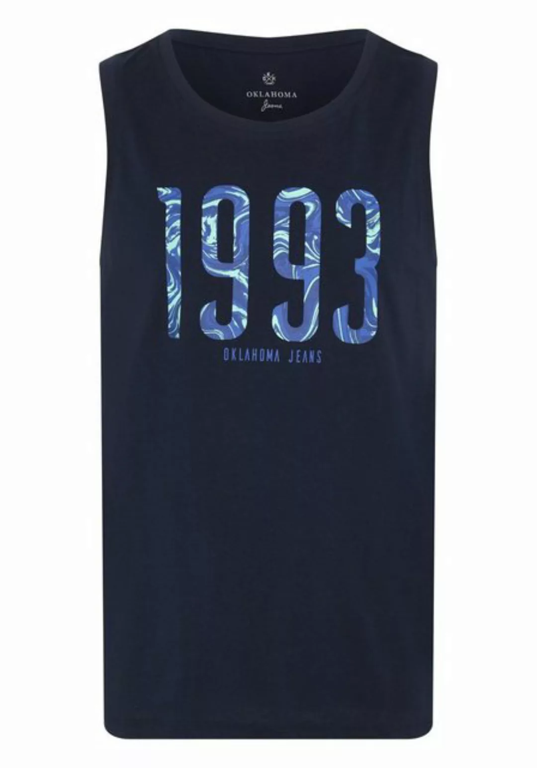 Oklahoma Jeans Tanktop mit 1993-Print günstig online kaufen