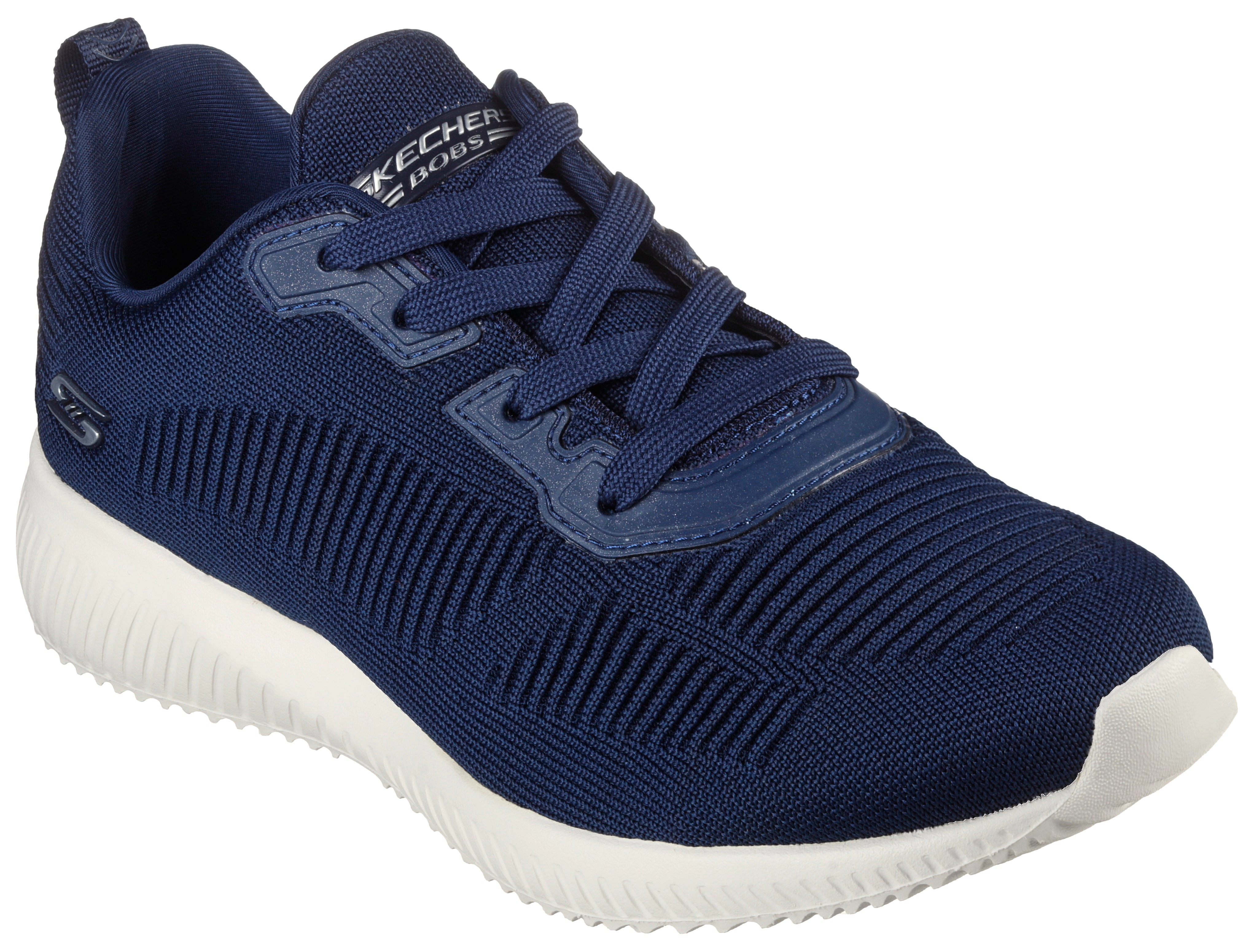 Skechers Sneaker "BOBS SQUAD - TOUGH TALK", Schnürschuh, Freizeitschuh, Tra günstig online kaufen