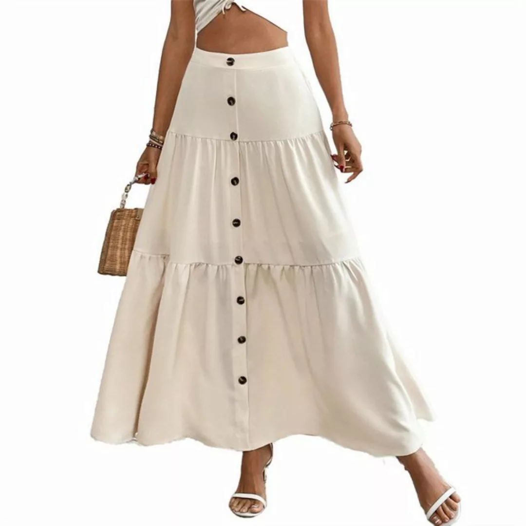 AFAZ New Trading UG Sommerkleid Stilvoller, elastischer Taillen-Kuchenrock, günstig online kaufen