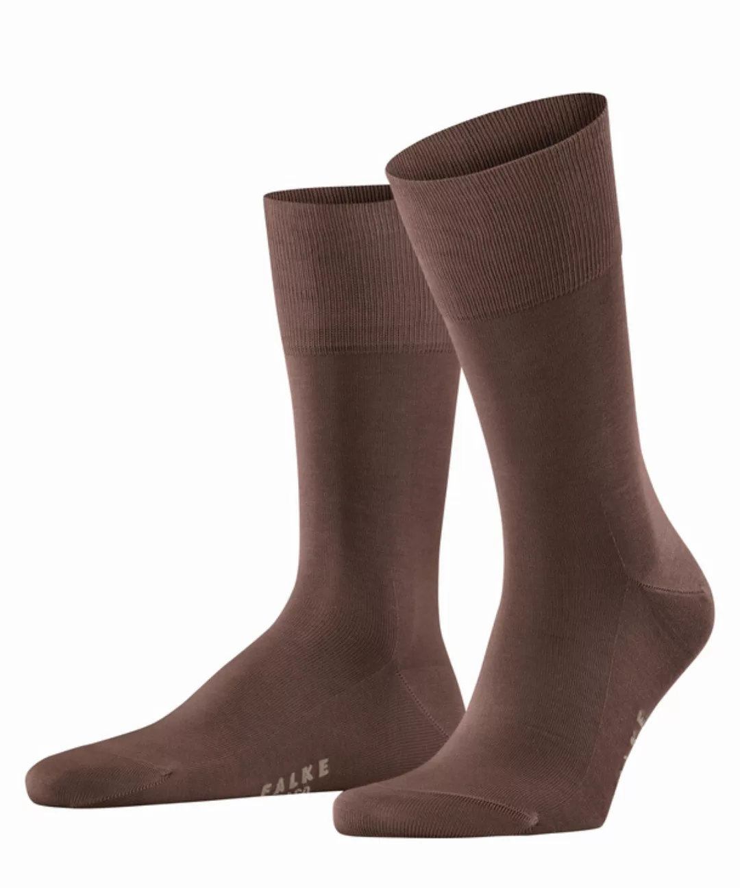 FALKE Tiago Herren Socken, 45-46, Braun, Uni, Baumwolle, 14662-510806 günstig online kaufen