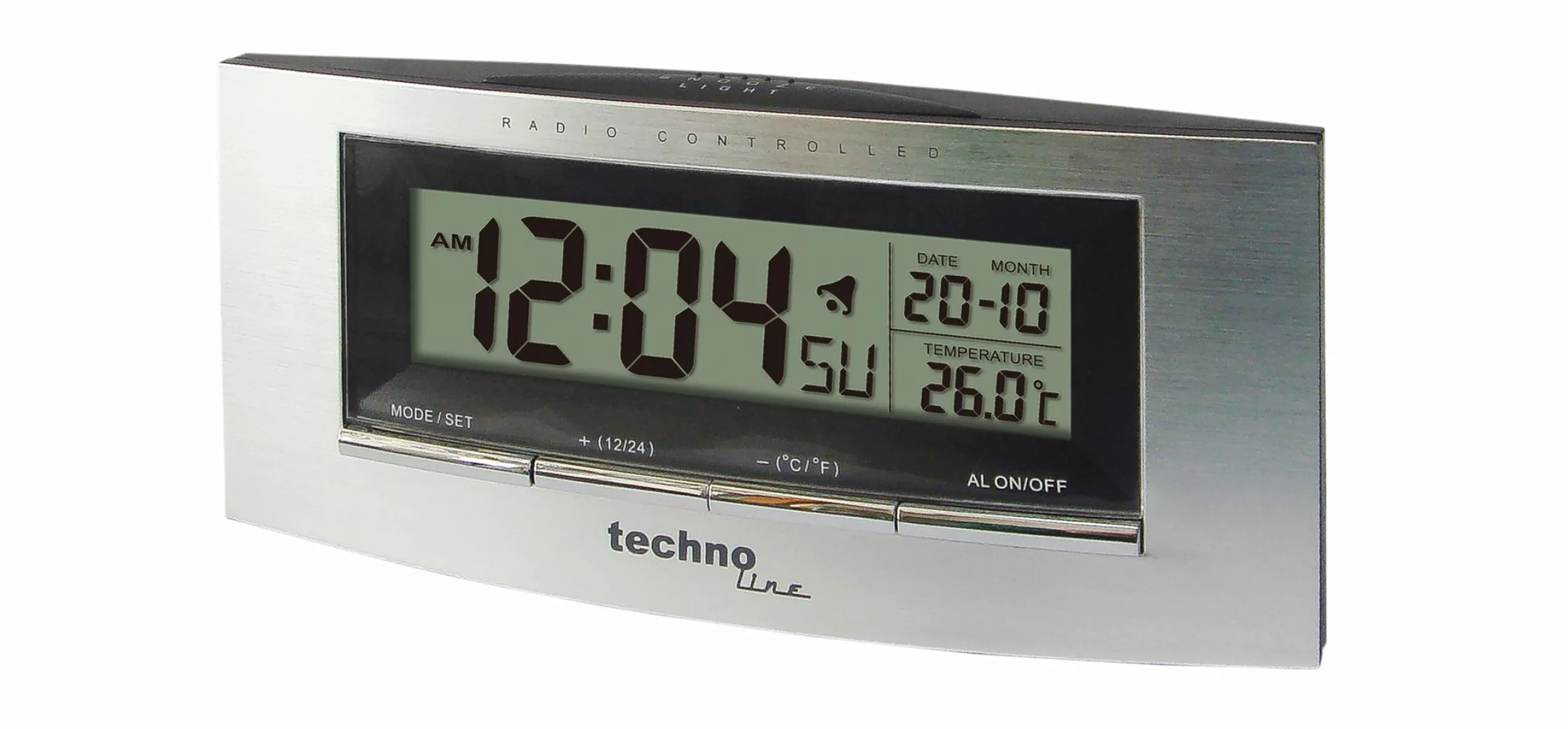 technoline Funkwecker WT 182 mit Innentemperaturanzeige günstig online kaufen