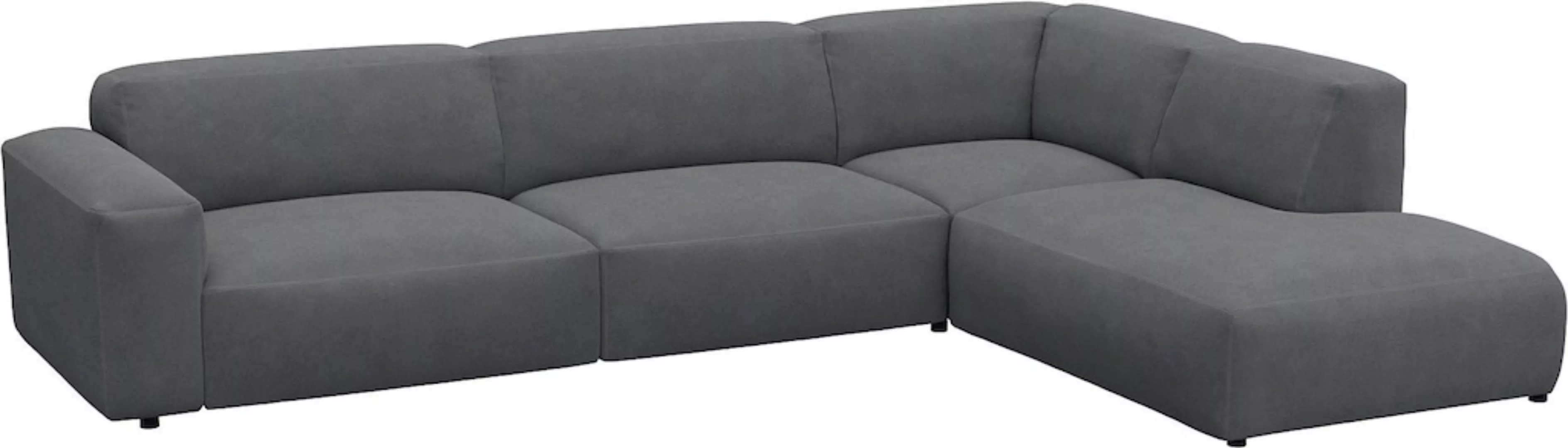 FLEXLUX Ecksofa »Lucera, super bequem durch hochwertigen Sitzaufbau mit Kal günstig online kaufen