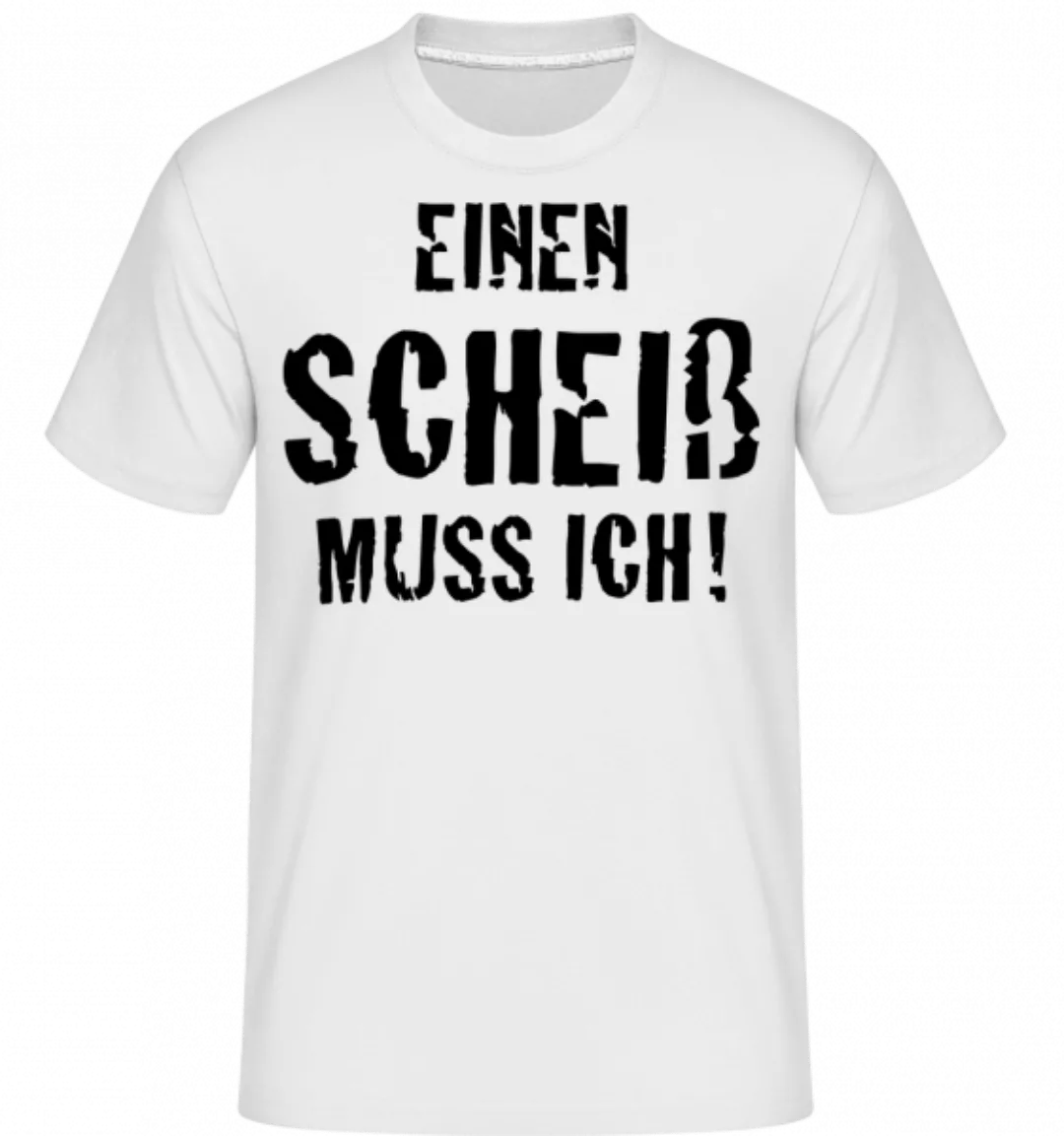 Einen Scheiss Muss Ich! · Shirtinator Männer T-Shirt günstig online kaufen