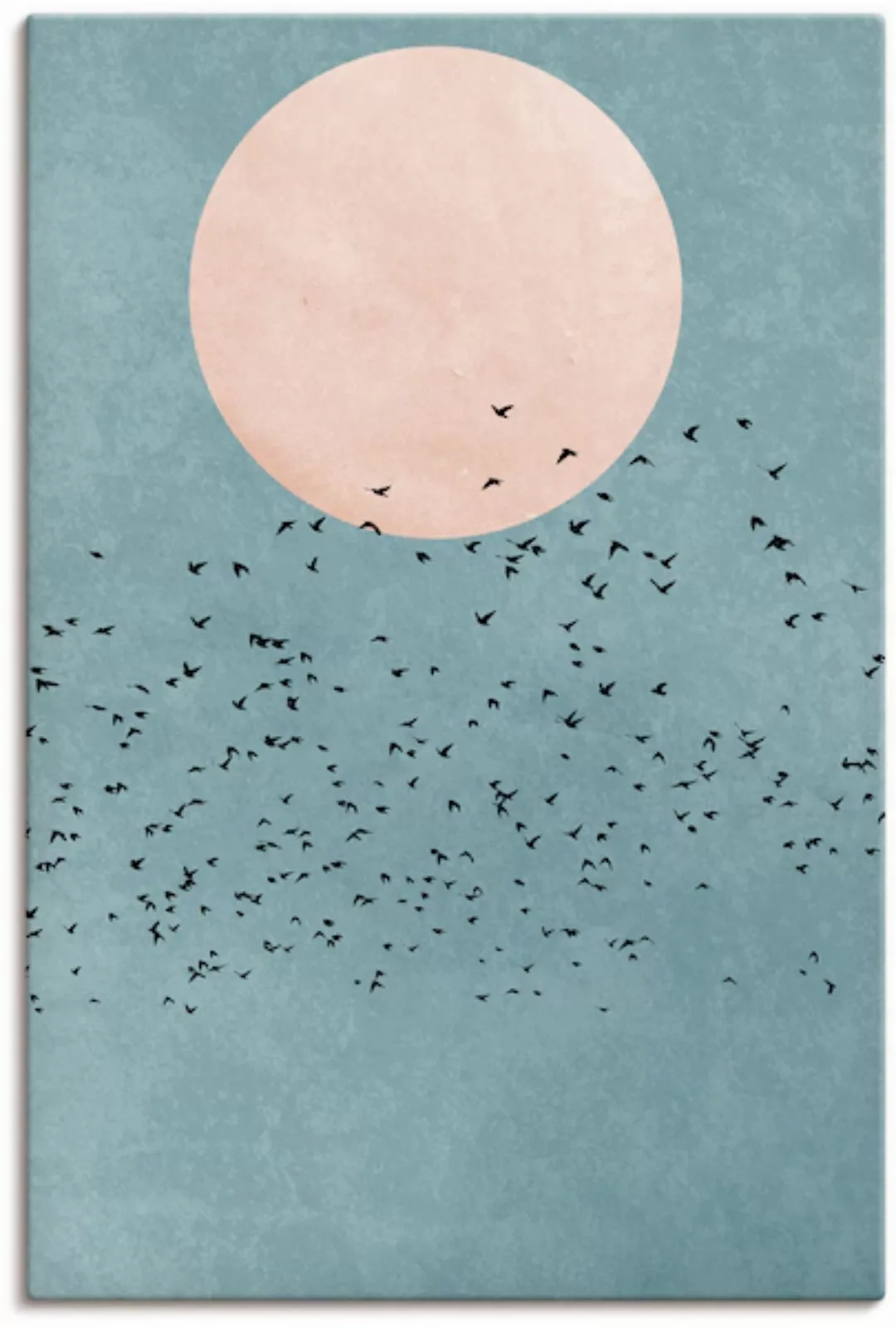 Artland Leinwandbild "Wegfliegen", Himmelsbilder, (1 St.), auf Keilrahmen g günstig online kaufen