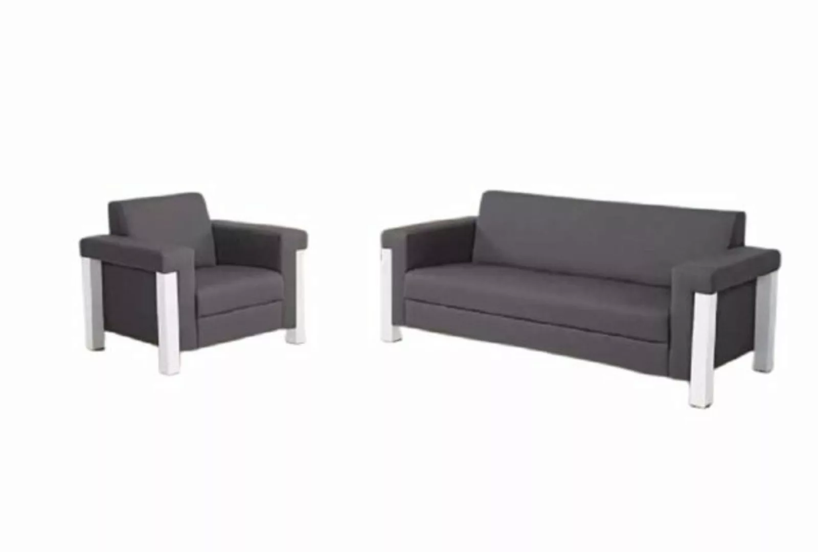 Xlmoebel Sofa Büromöbel-Set für Arbeitszimmer, Designer 3+1 Garnitur, 2-tei günstig online kaufen