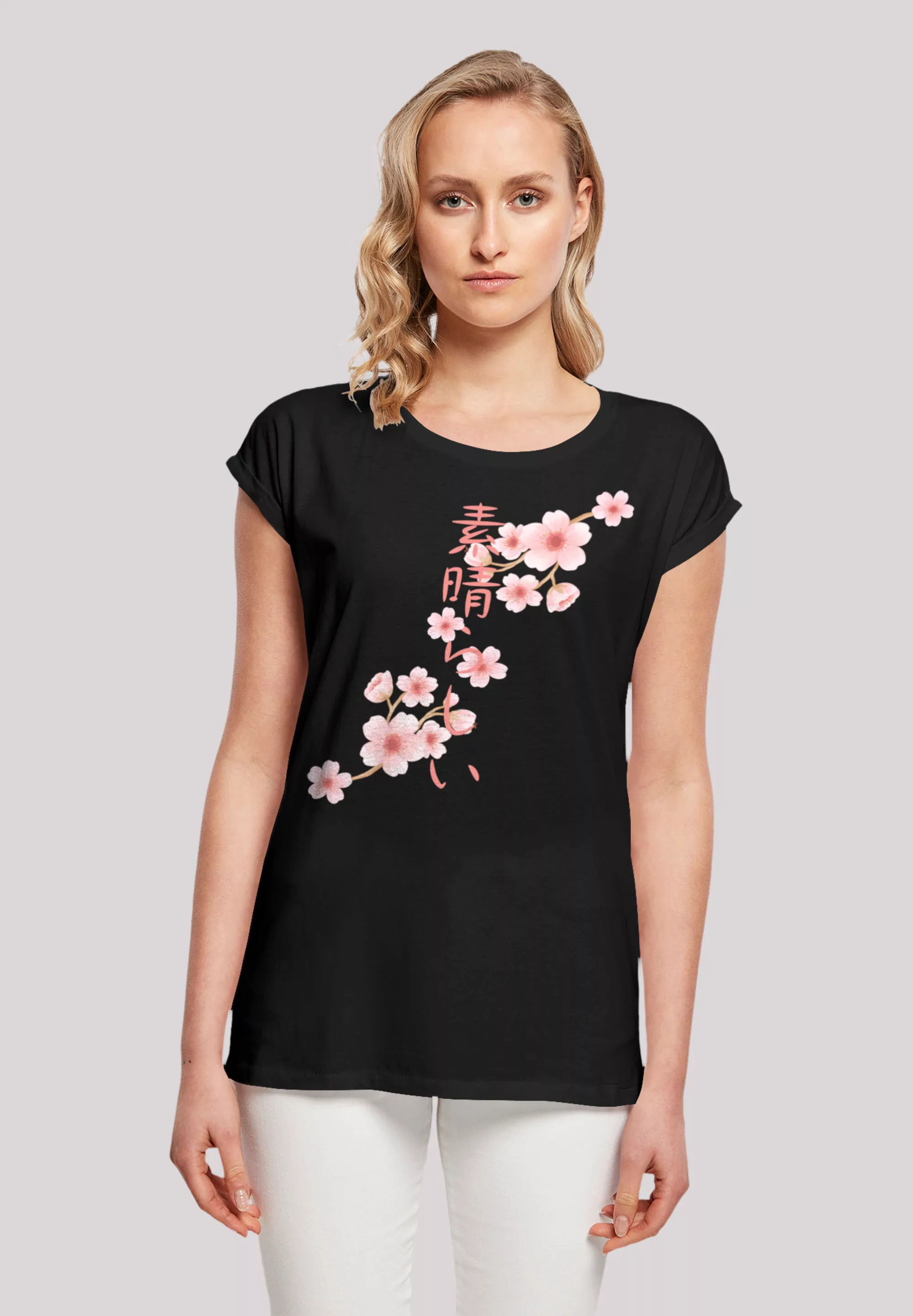 F4NT4STIC T-Shirt "Kirschblüten Asien" günstig online kaufen